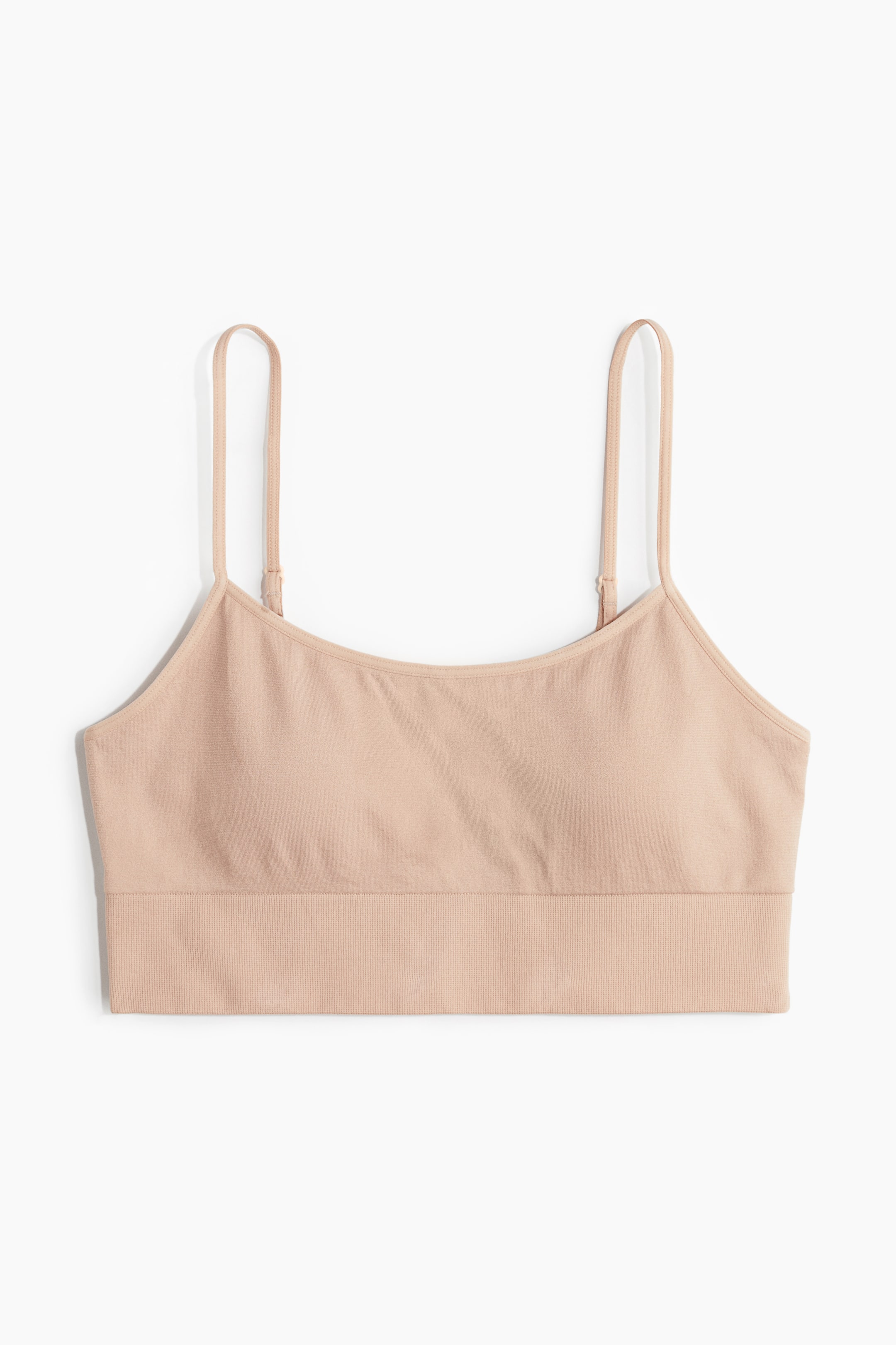 Seamless Padded Bralette - Beige - Ladies | H&M CA