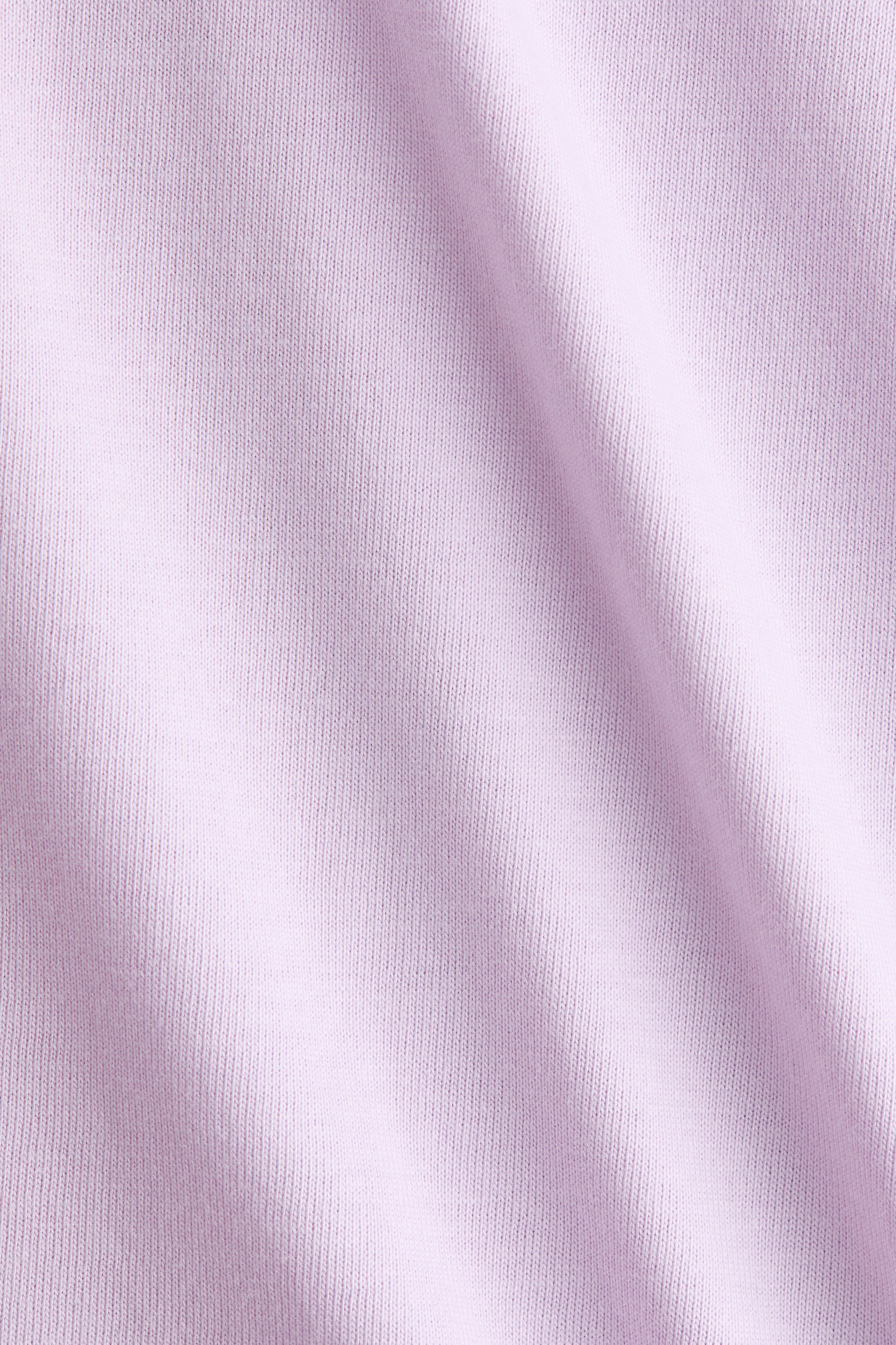 View larger image: Flutter-sleeve cotton top - Light purple - Kids | H&M SG 2