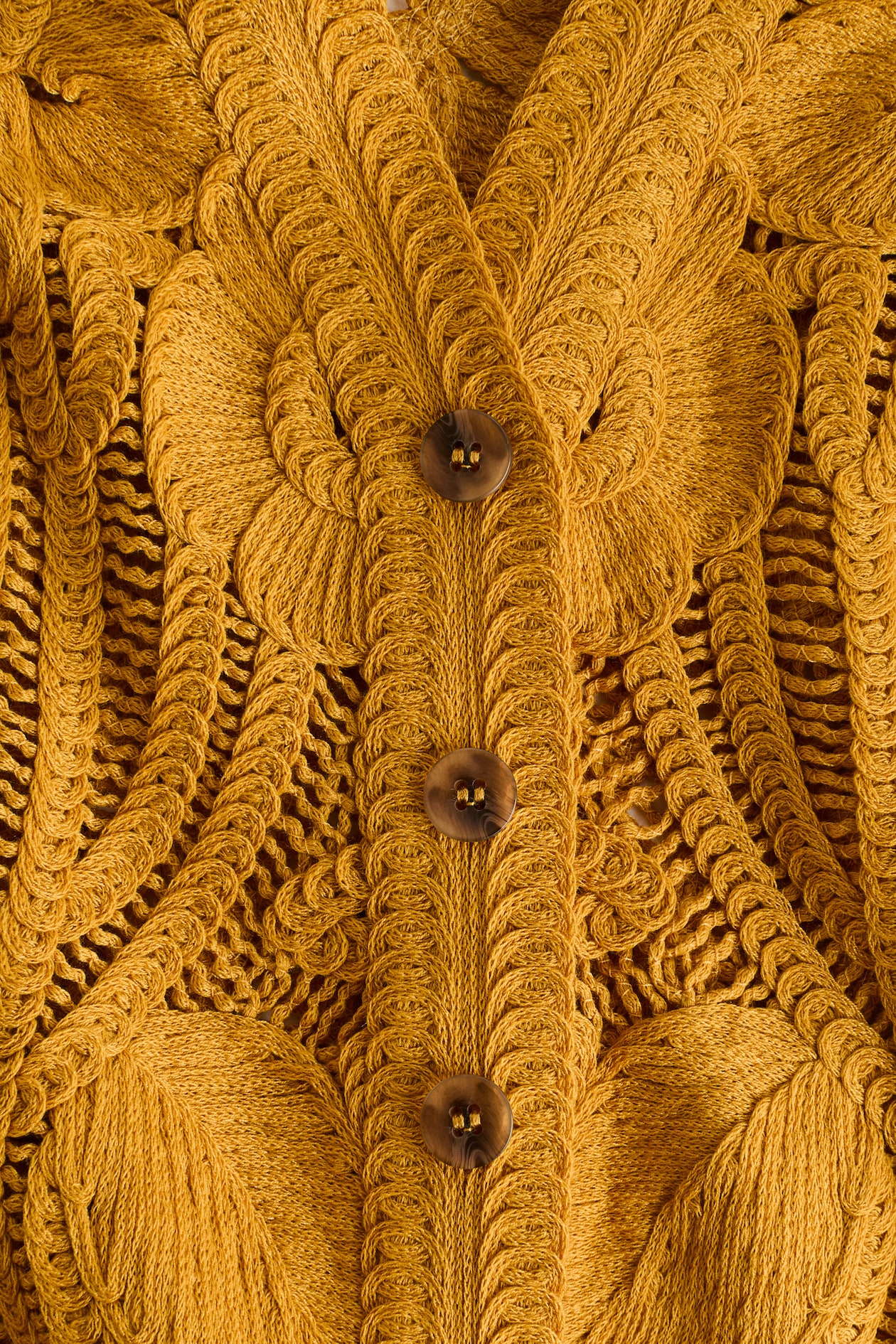 Crochet-Look Cardigan - image 2