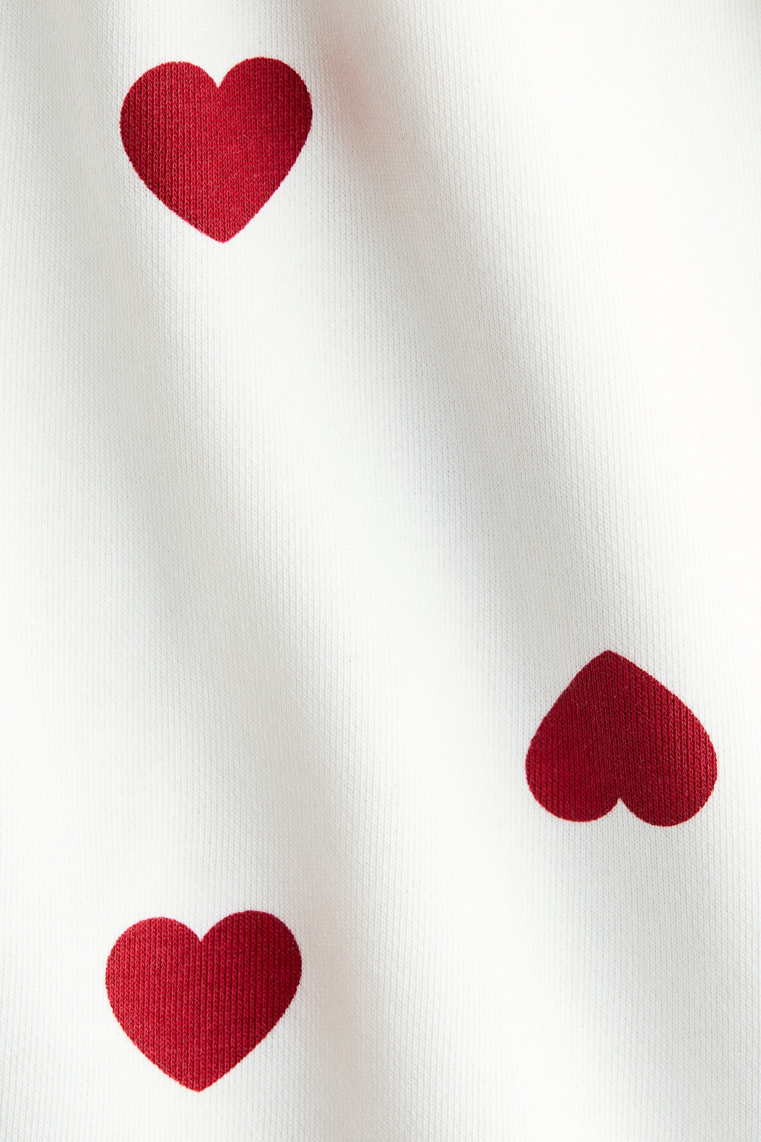 Oversized sweatshirt dress - White/Hearts/Dark grey/Hearts/Light beige/Leopard print/Blue/Hearts/Pink/White/Striped/Dusty pink/Hearts/Dark red - 2