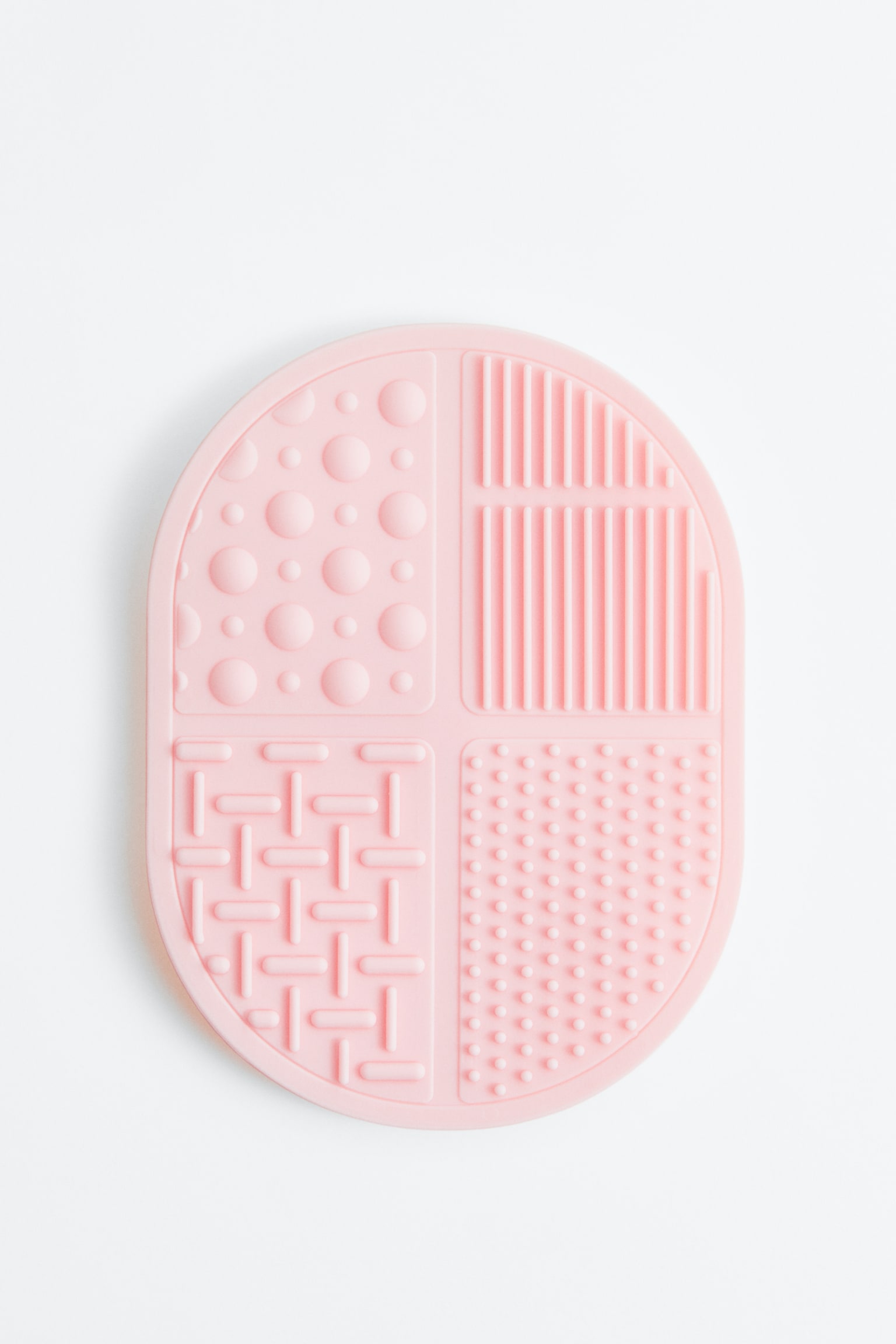 Make-up brush cleansing mat - Light pink - 1