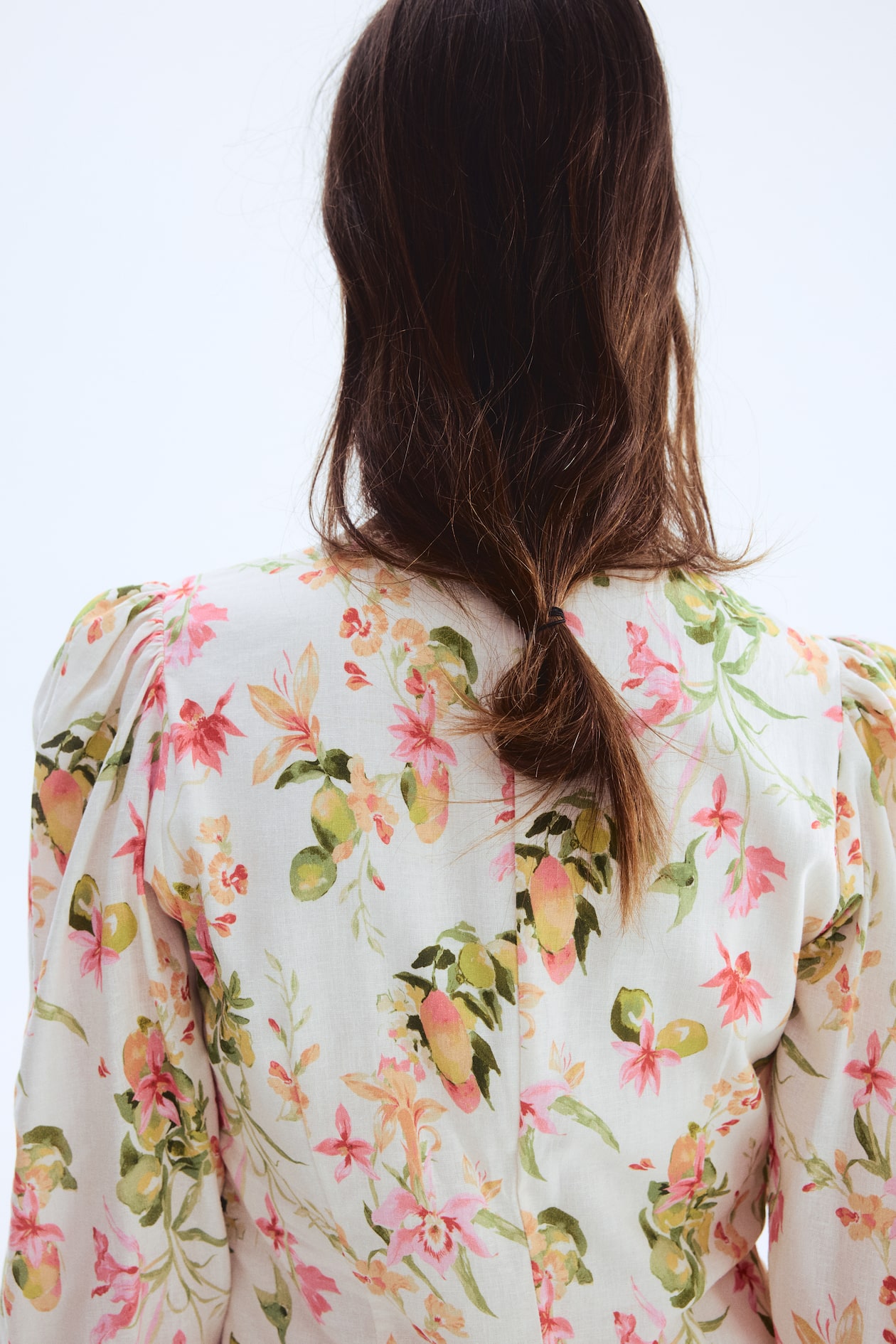 Linen-Blend Dress - image 4
