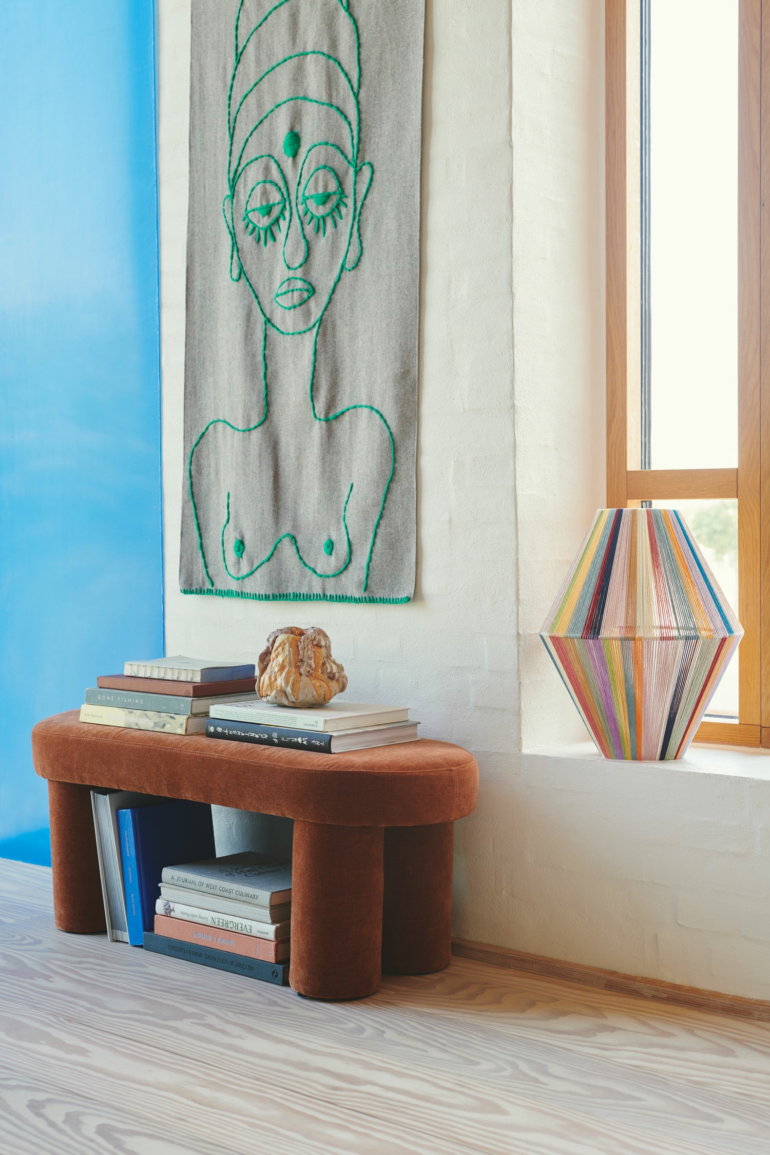 Charlie Bench - Moss Rust