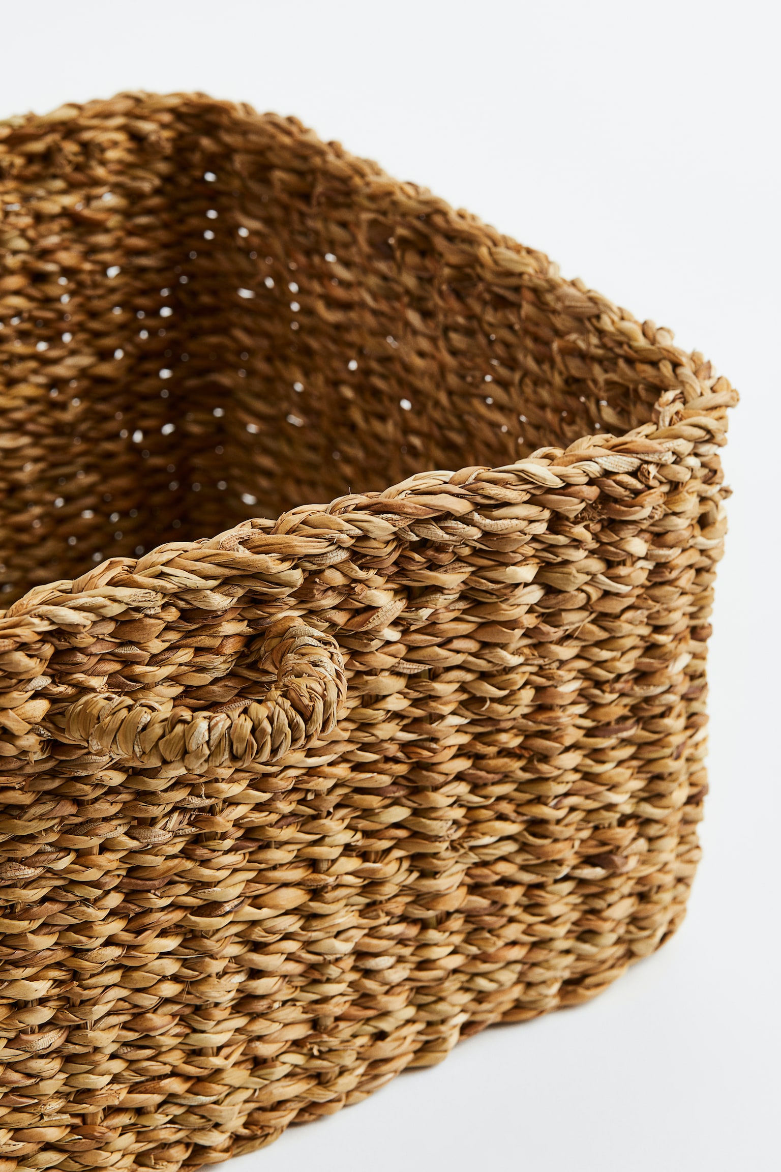 Lidded storage basket - Beige - 3