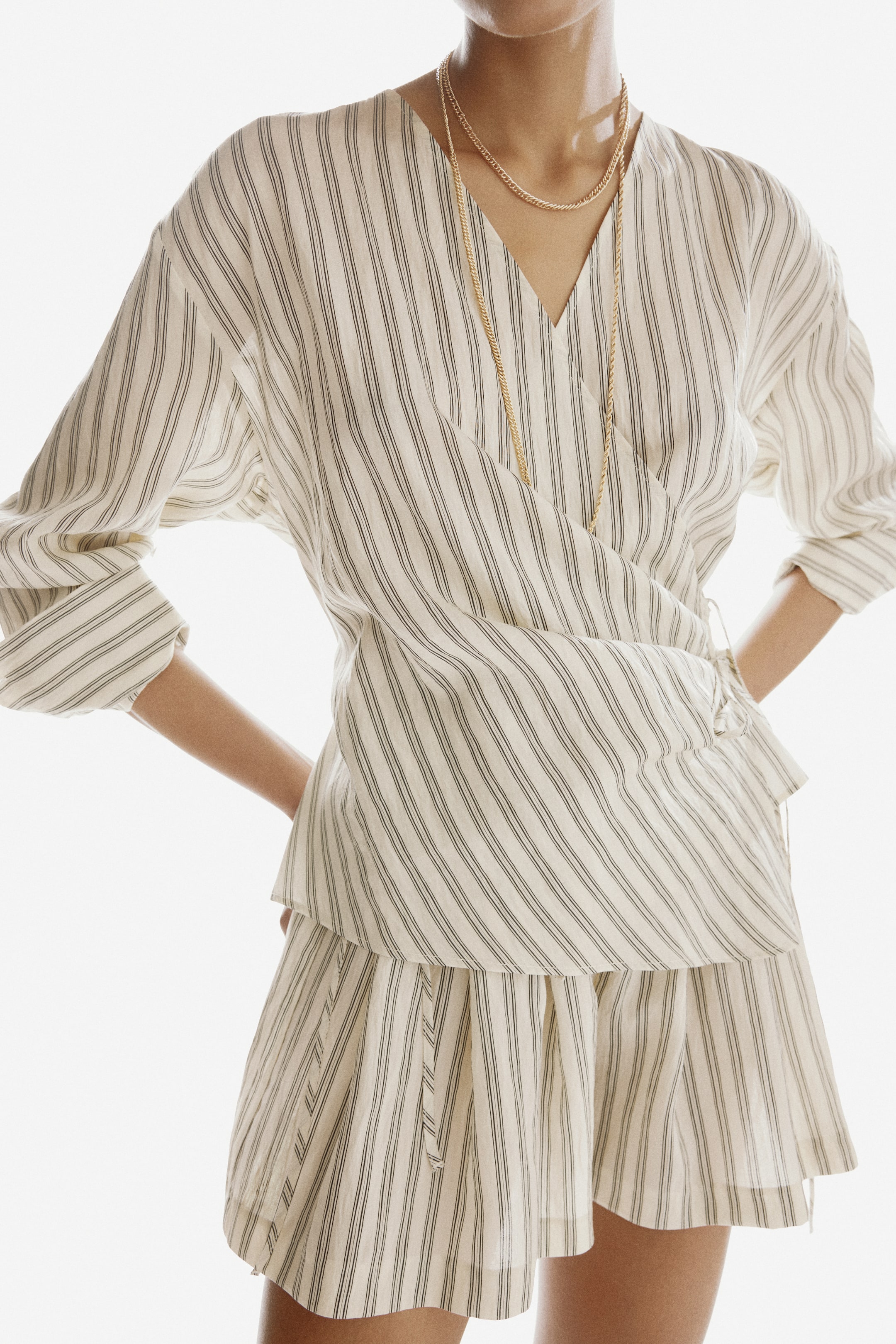Chemise croisée