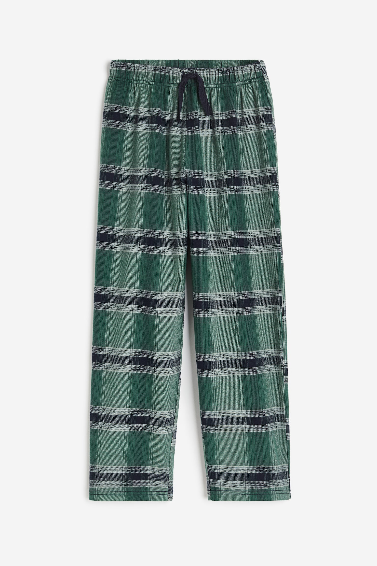 Cotton pyjama bottoms - Green/Checked/Dark blue/Red checked/Black/Checked/Blue/Checked - 1