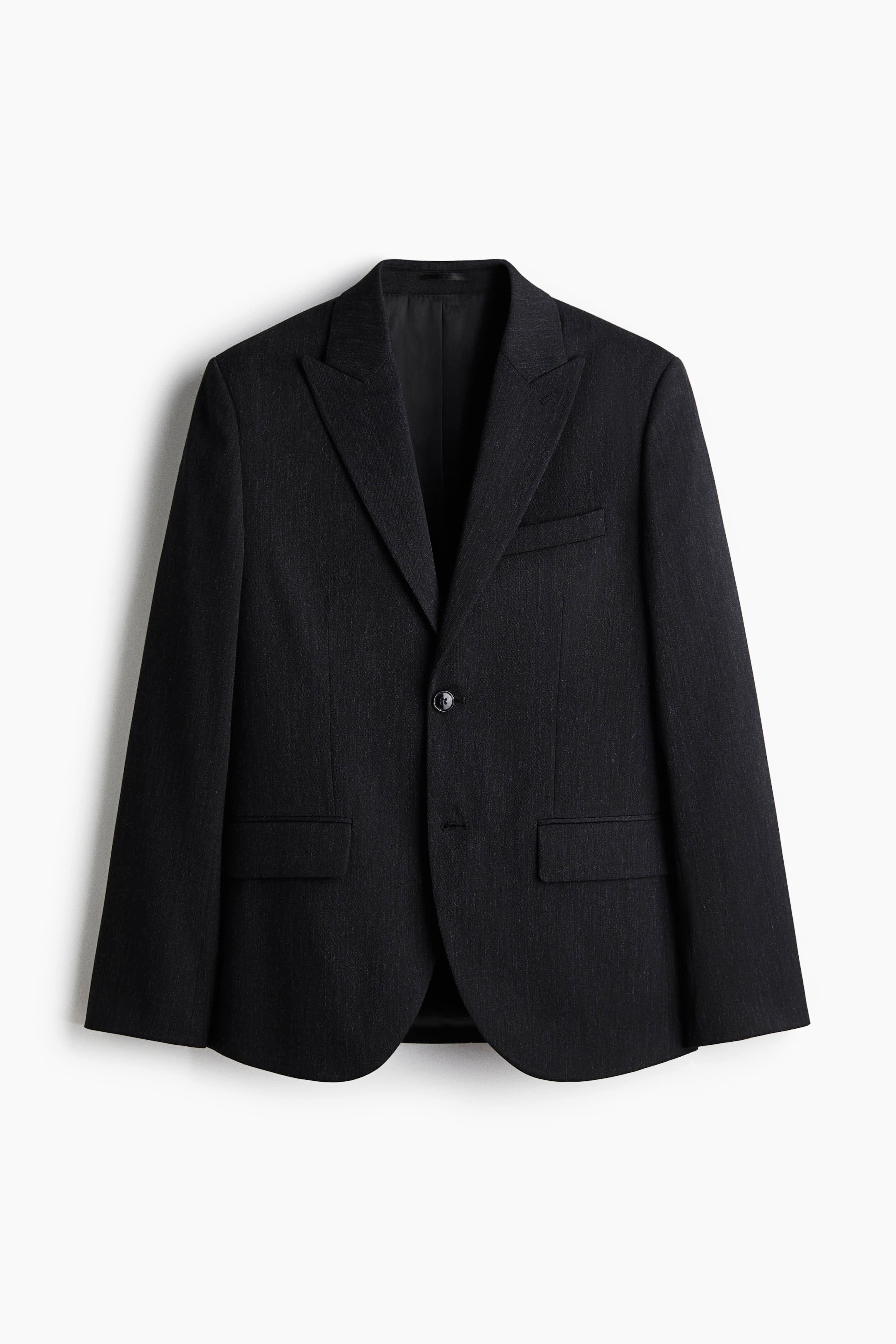Regular-Fit Single-Breasted Jacket