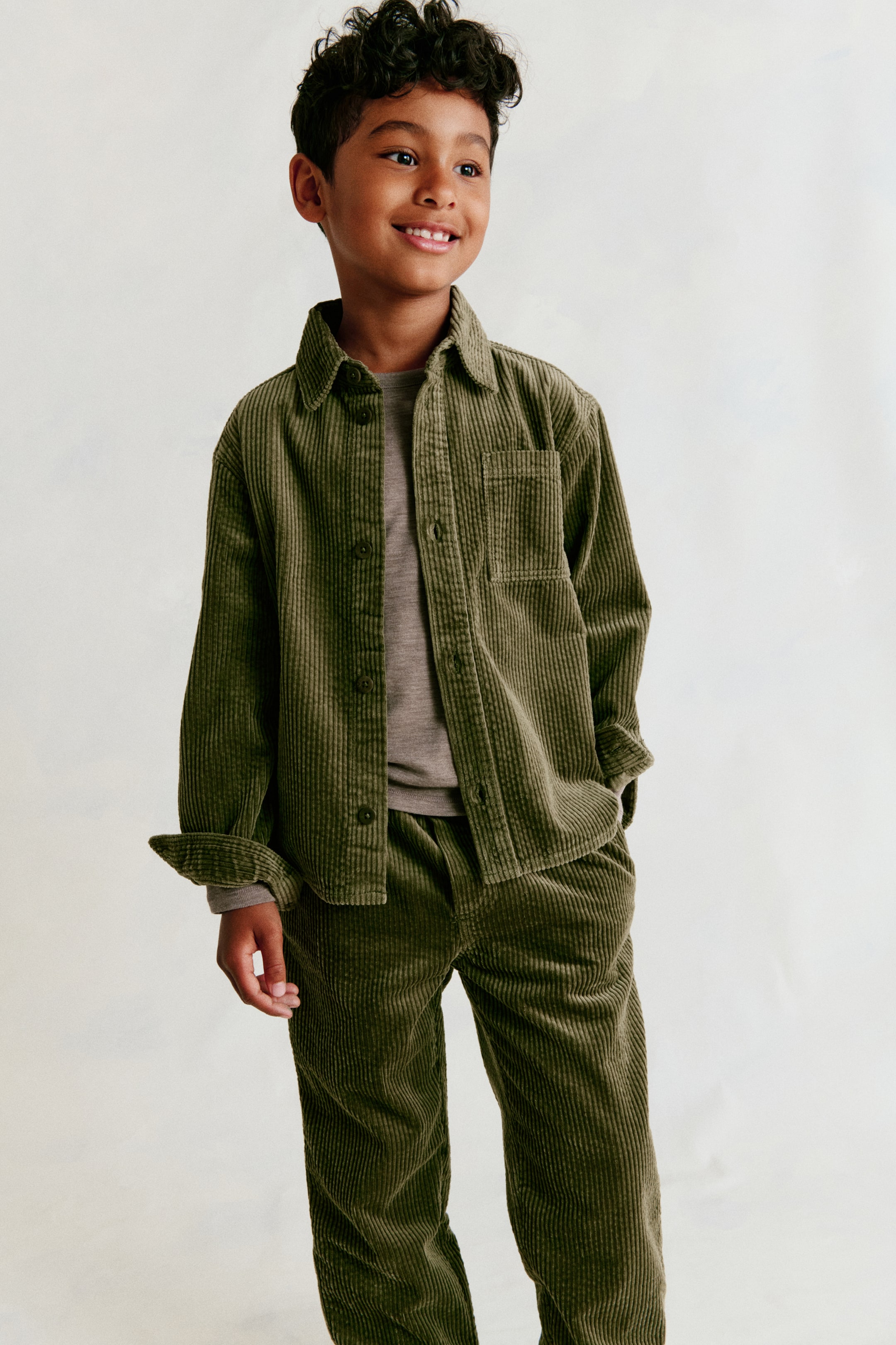 Cotton Corduroy Pants