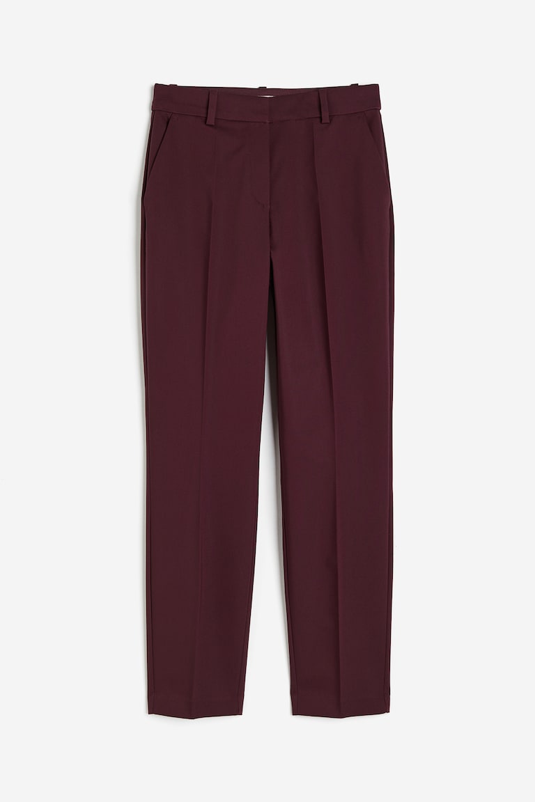 h&m cigarette trousers Women's Black Cigarette trousers