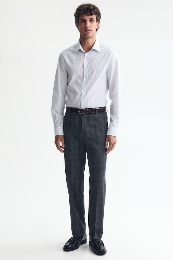 Spodnie garniturowe Regular Fit