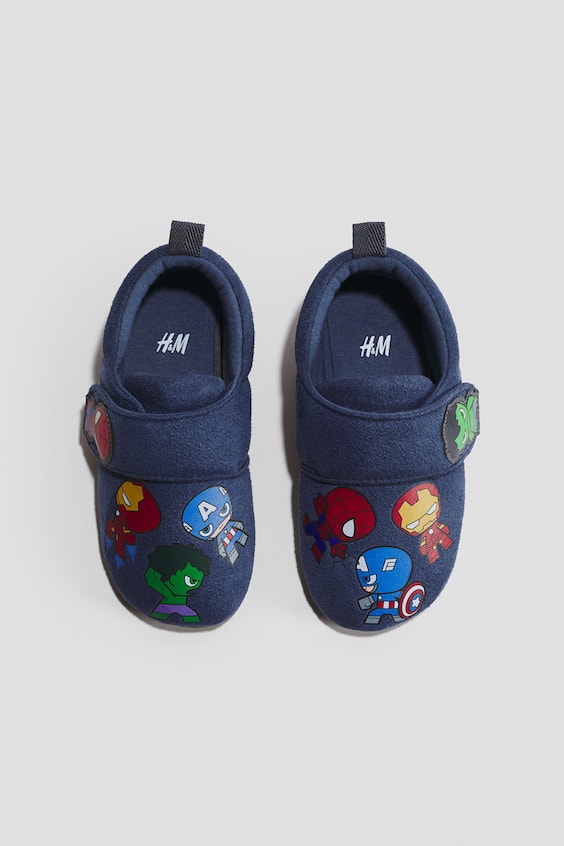 Детские тапочки H&M Motif-Detail Indoor Barefoot Slippers