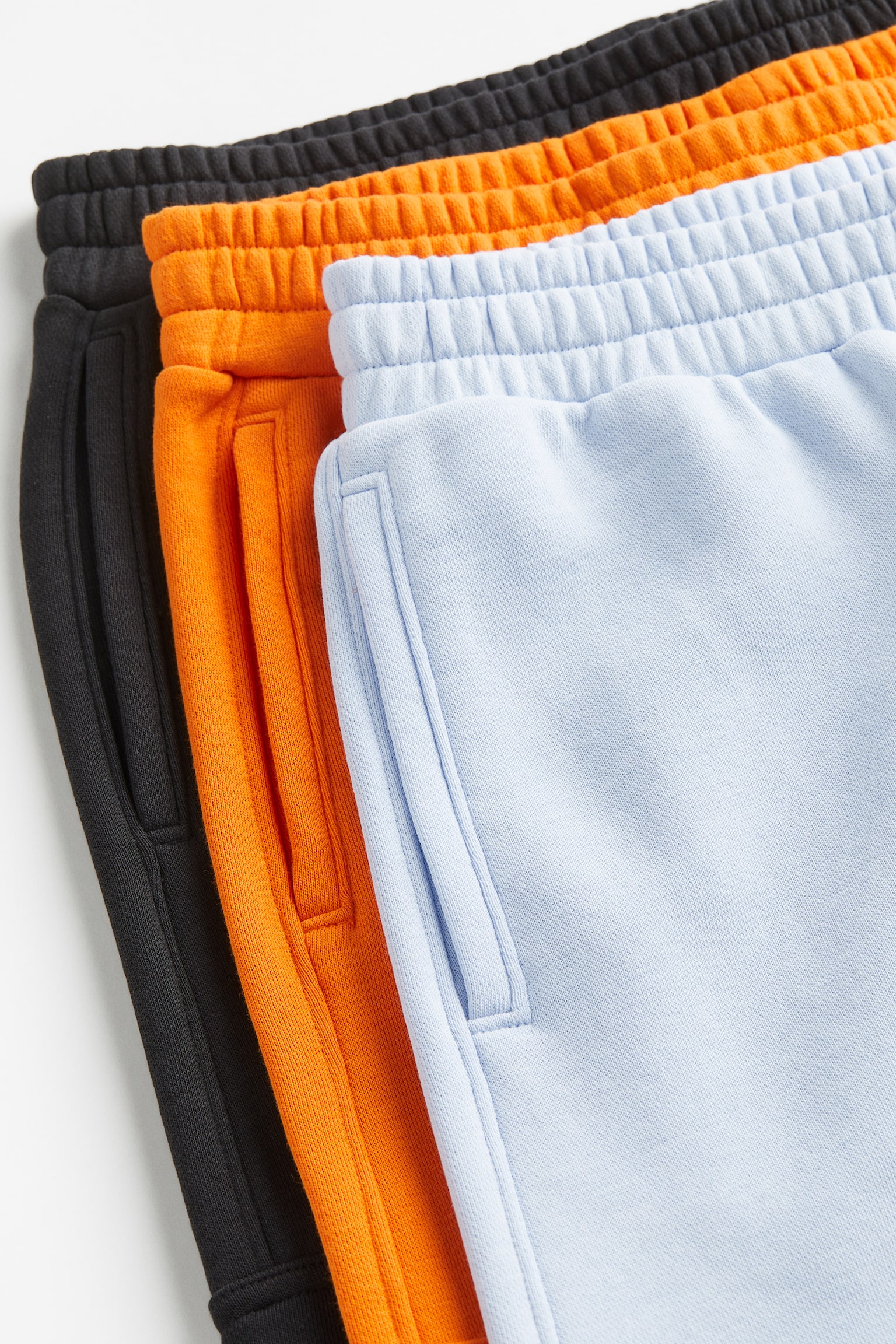 Cargo Joggers - Light blue/Black/Orange - 2