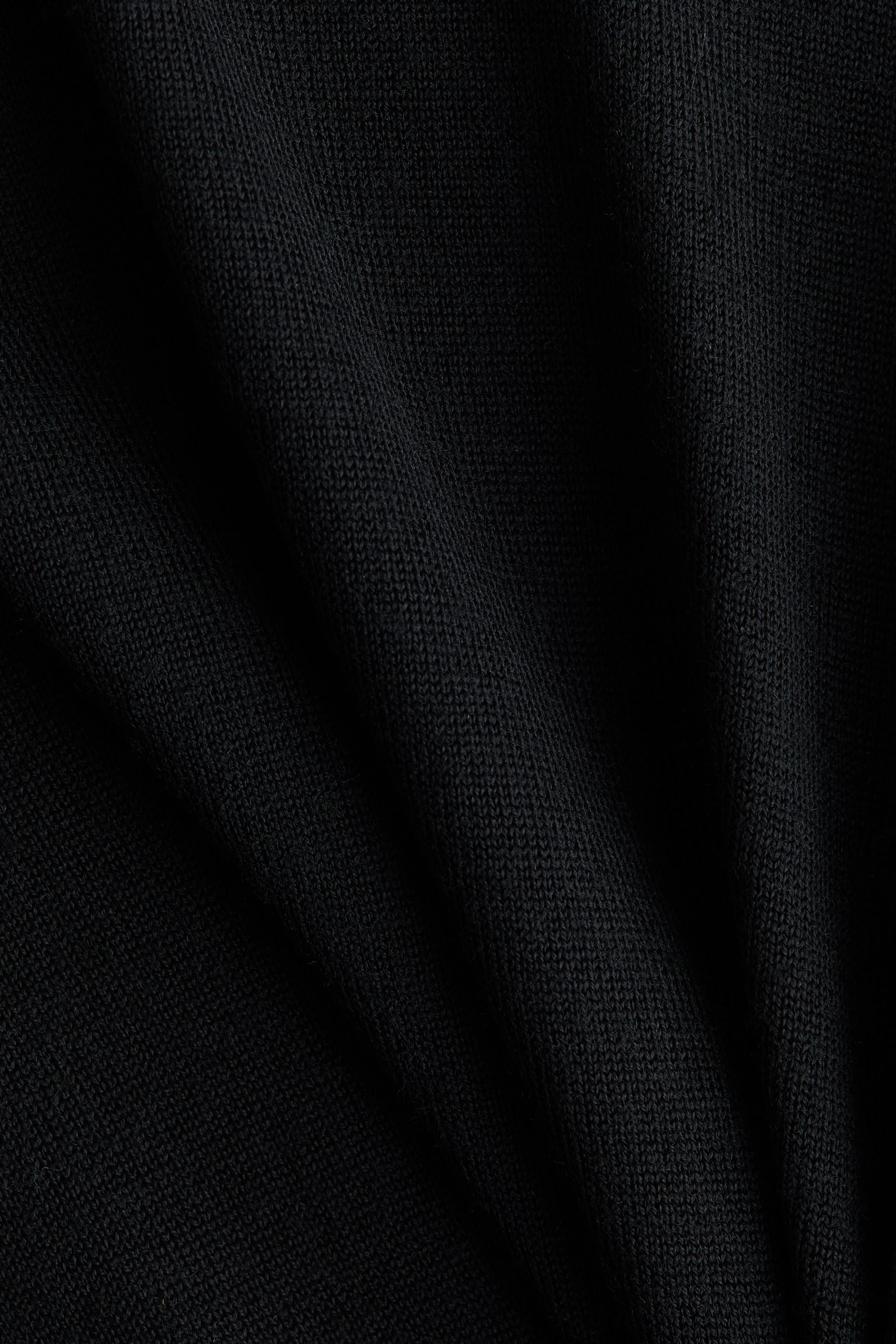 Женская футболка H&M Merino Wool, цвет: Чёрный — фото 6