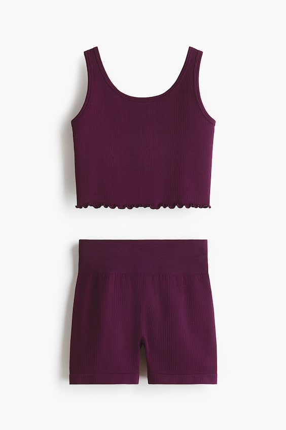 Детские топы H&M 2-Piece Seamless Set with DryMove™
