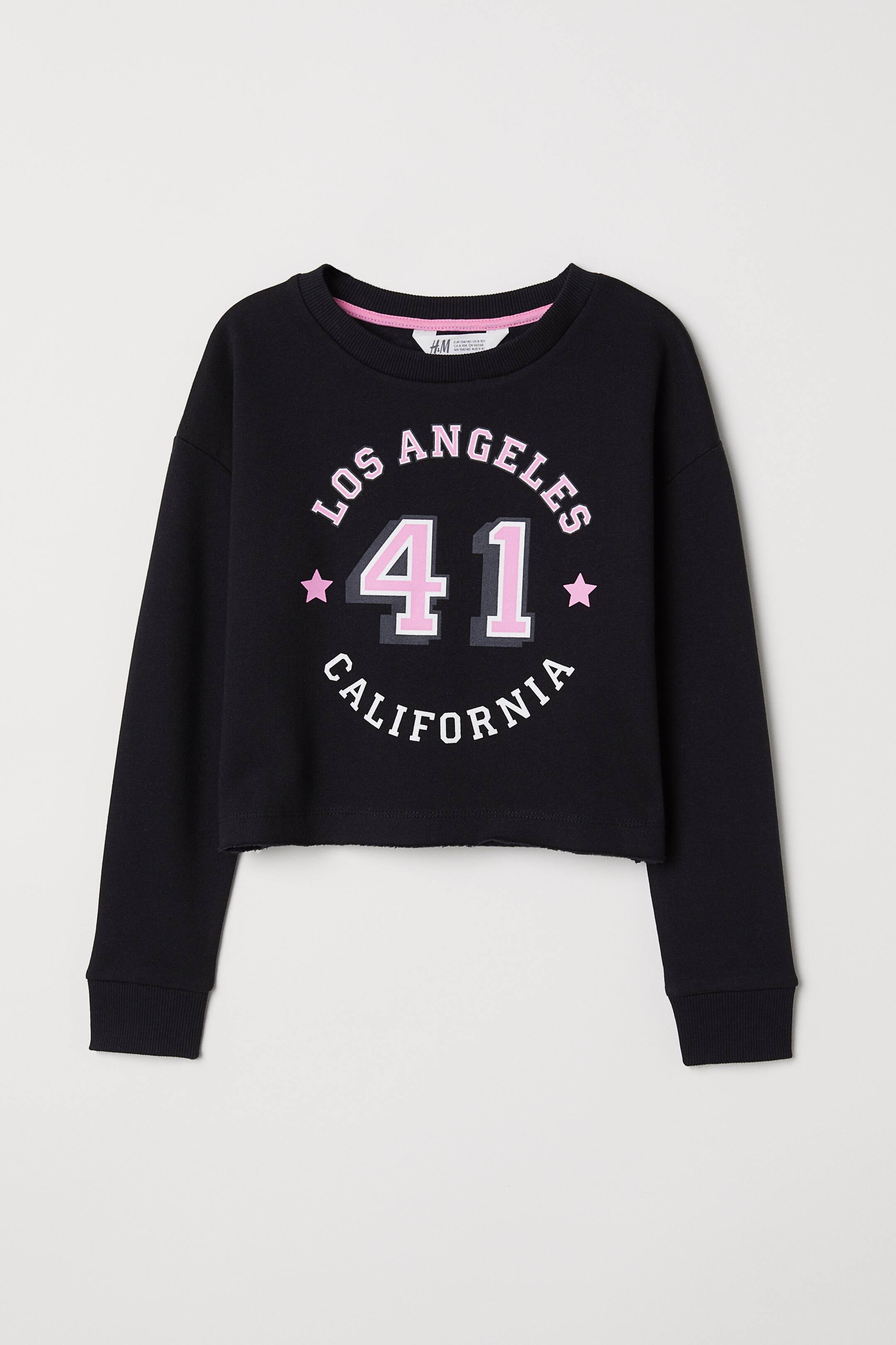 Agrandir l'image: Sweat avec impression - Noir/Los Angeles - ENFANT | H&M FR 1