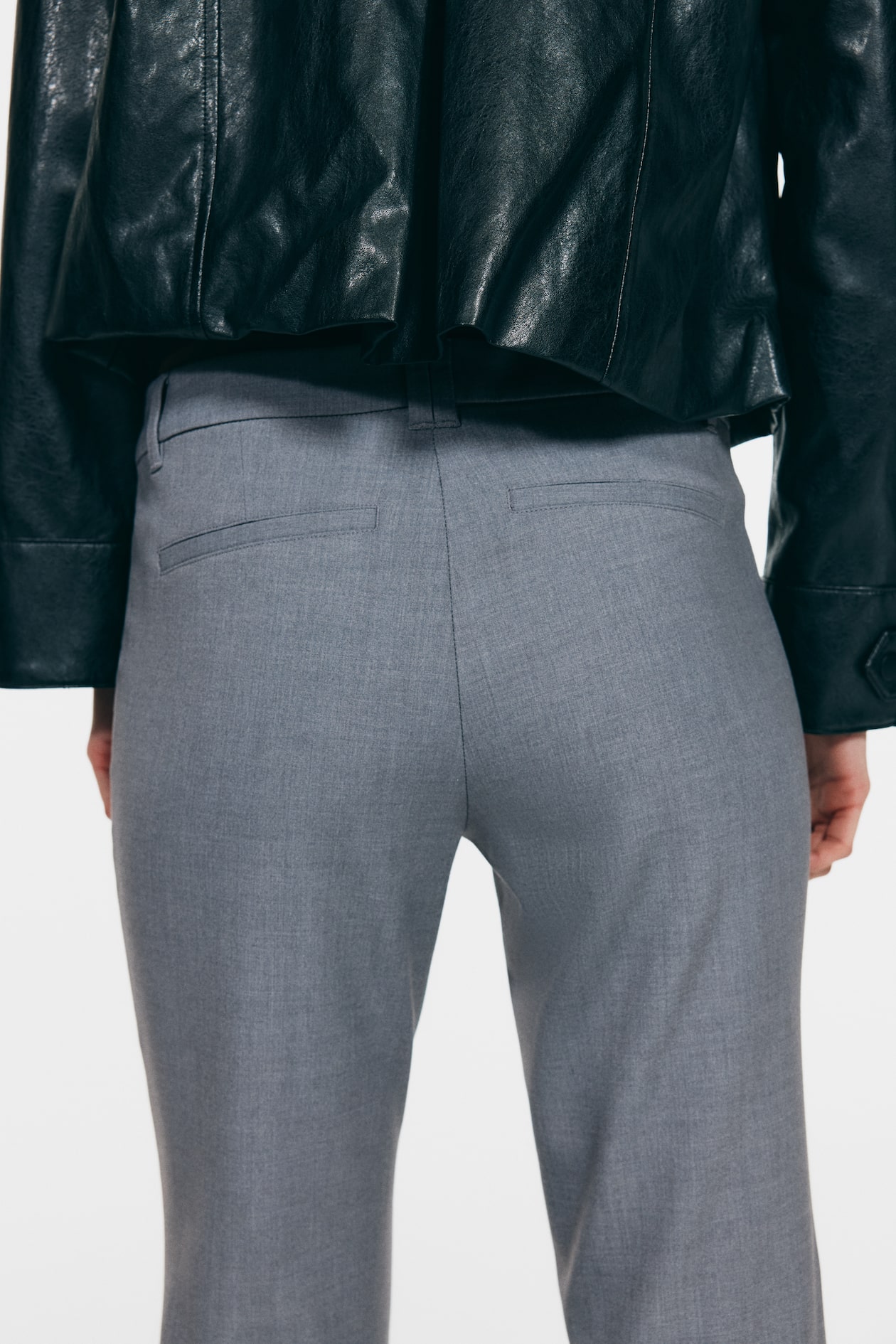 Flared Dress Pants - image 2