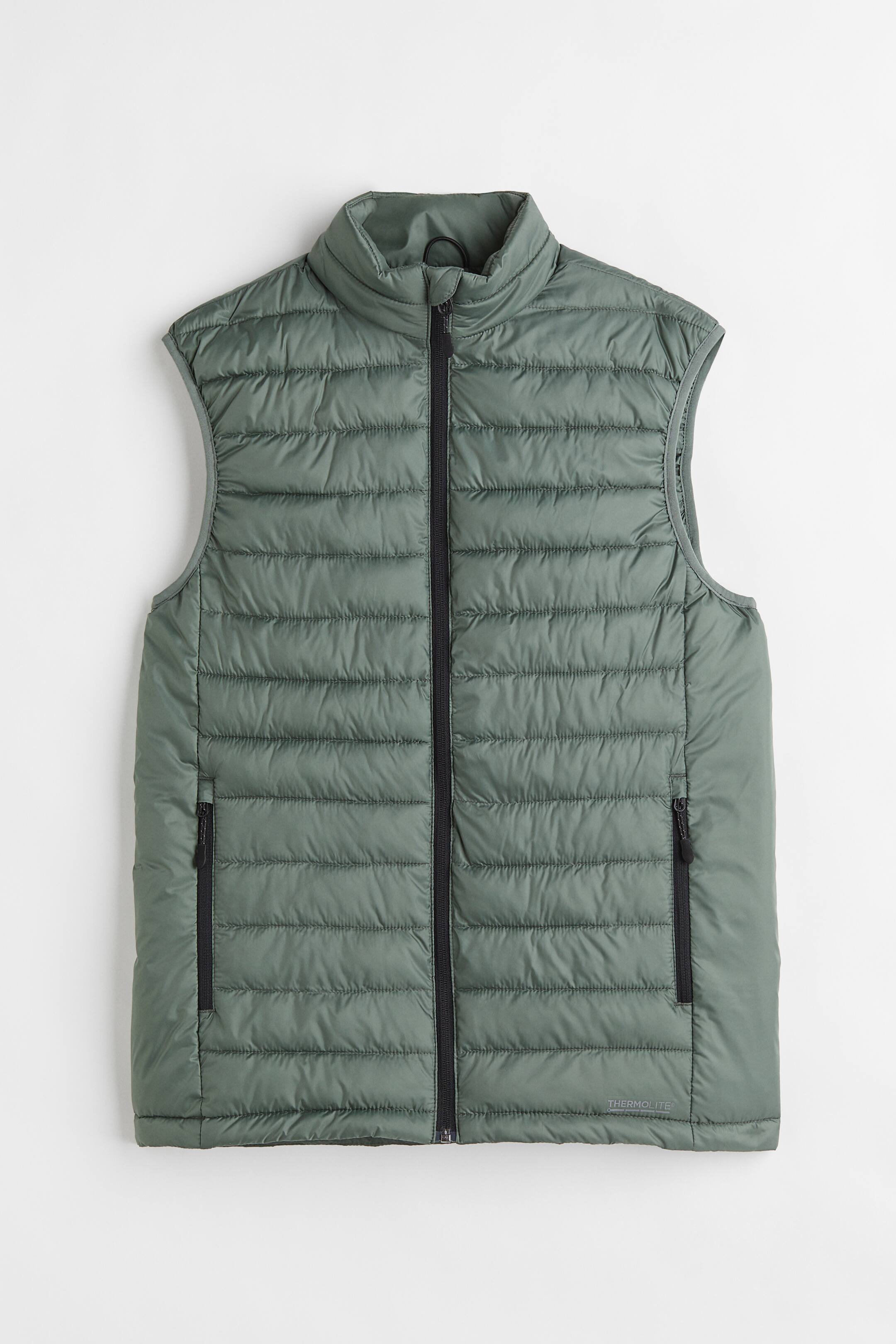 View larger image: THERMOLITE® Sports gilet - Sage green - Men | H&M 1