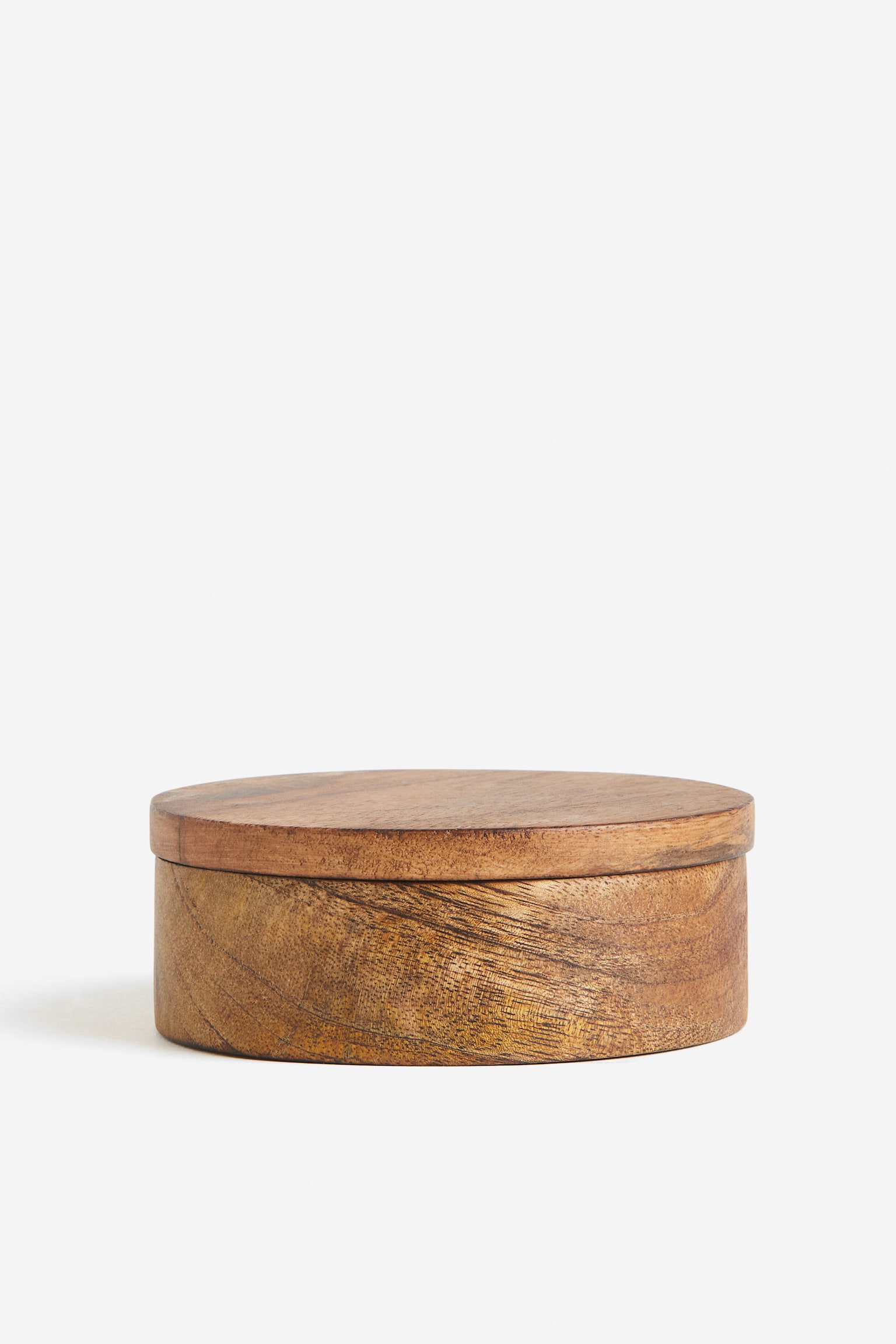 Lidded wooden box - Brown - 1