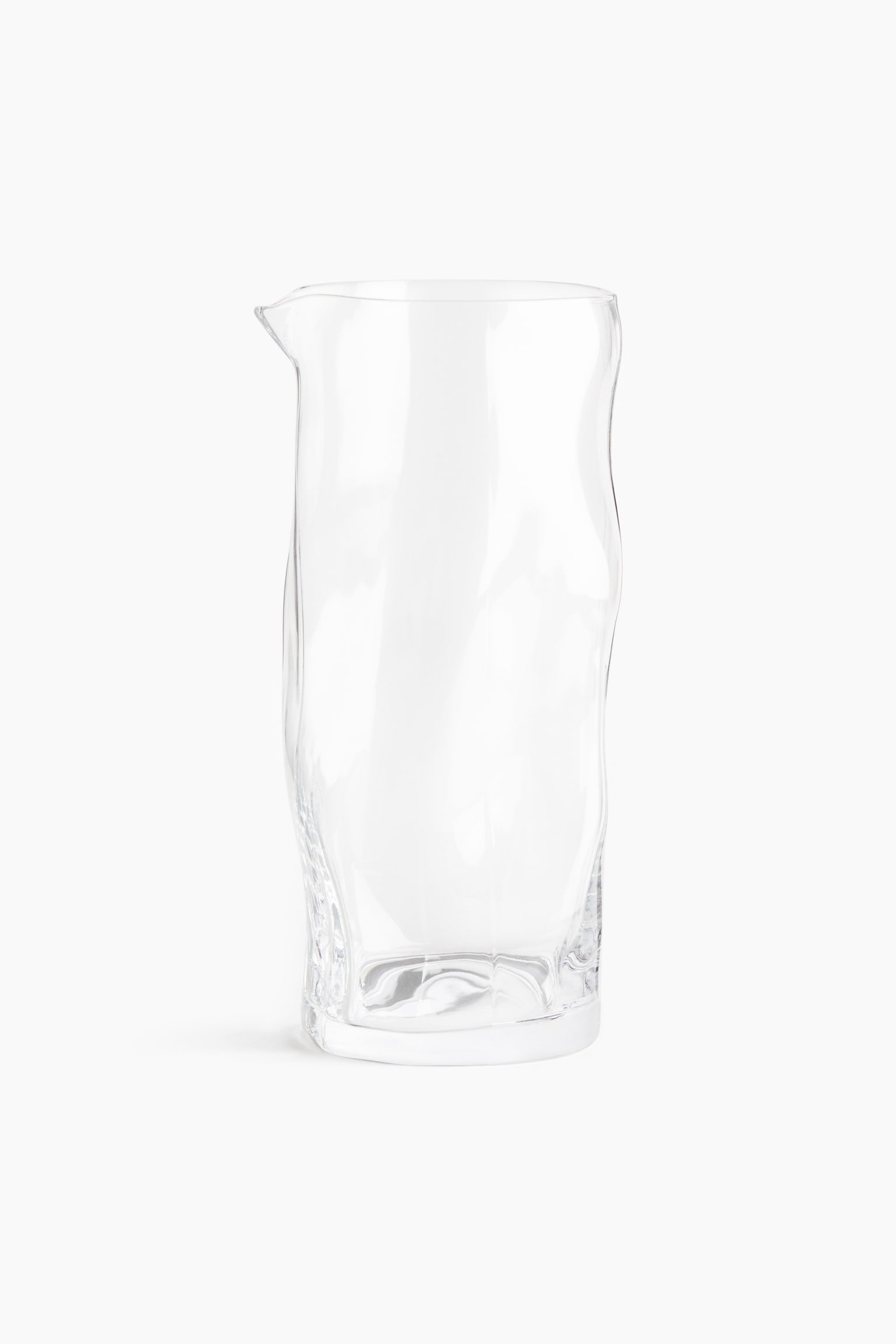 Irregular glass carafe - 1
