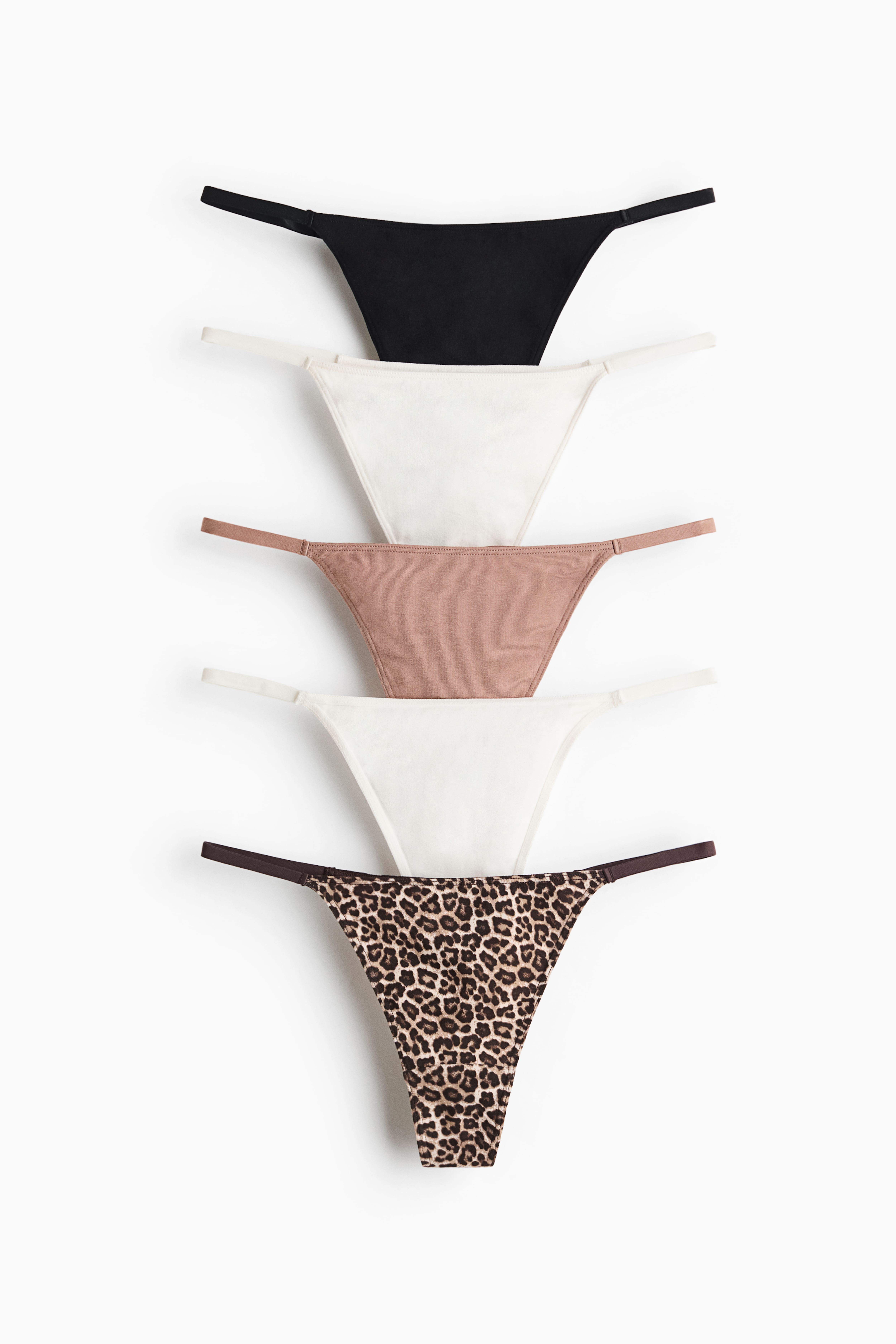 Lot de 5 culottes Thong