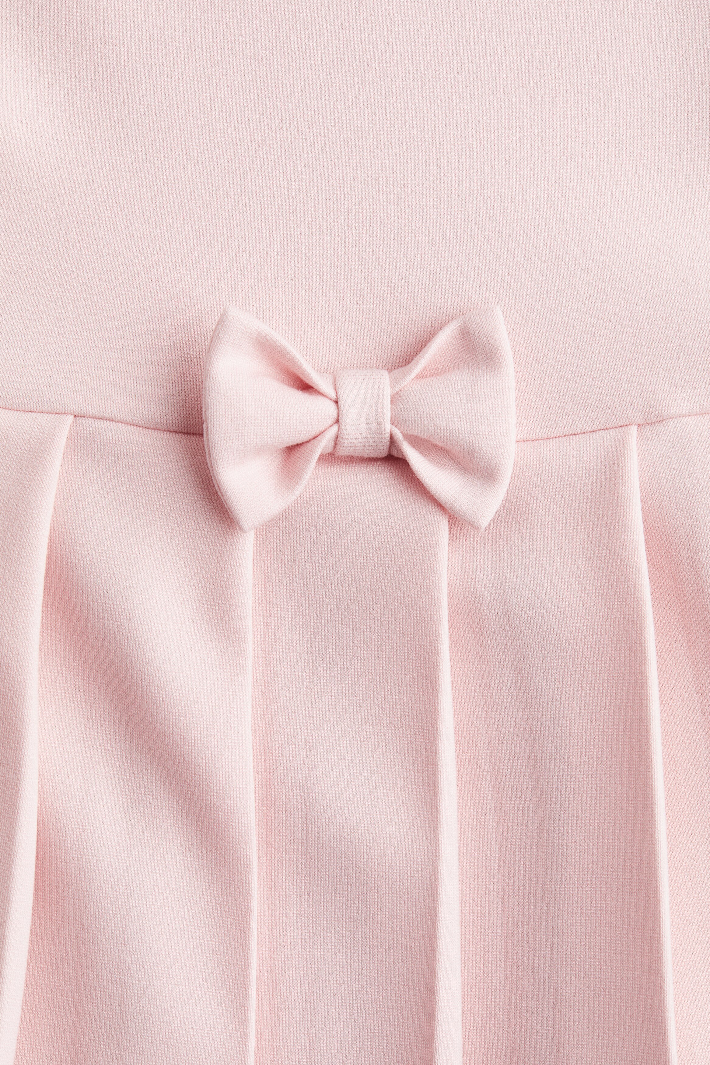 Light pink Bow-Detail Jersey Dress for kids | H&M US