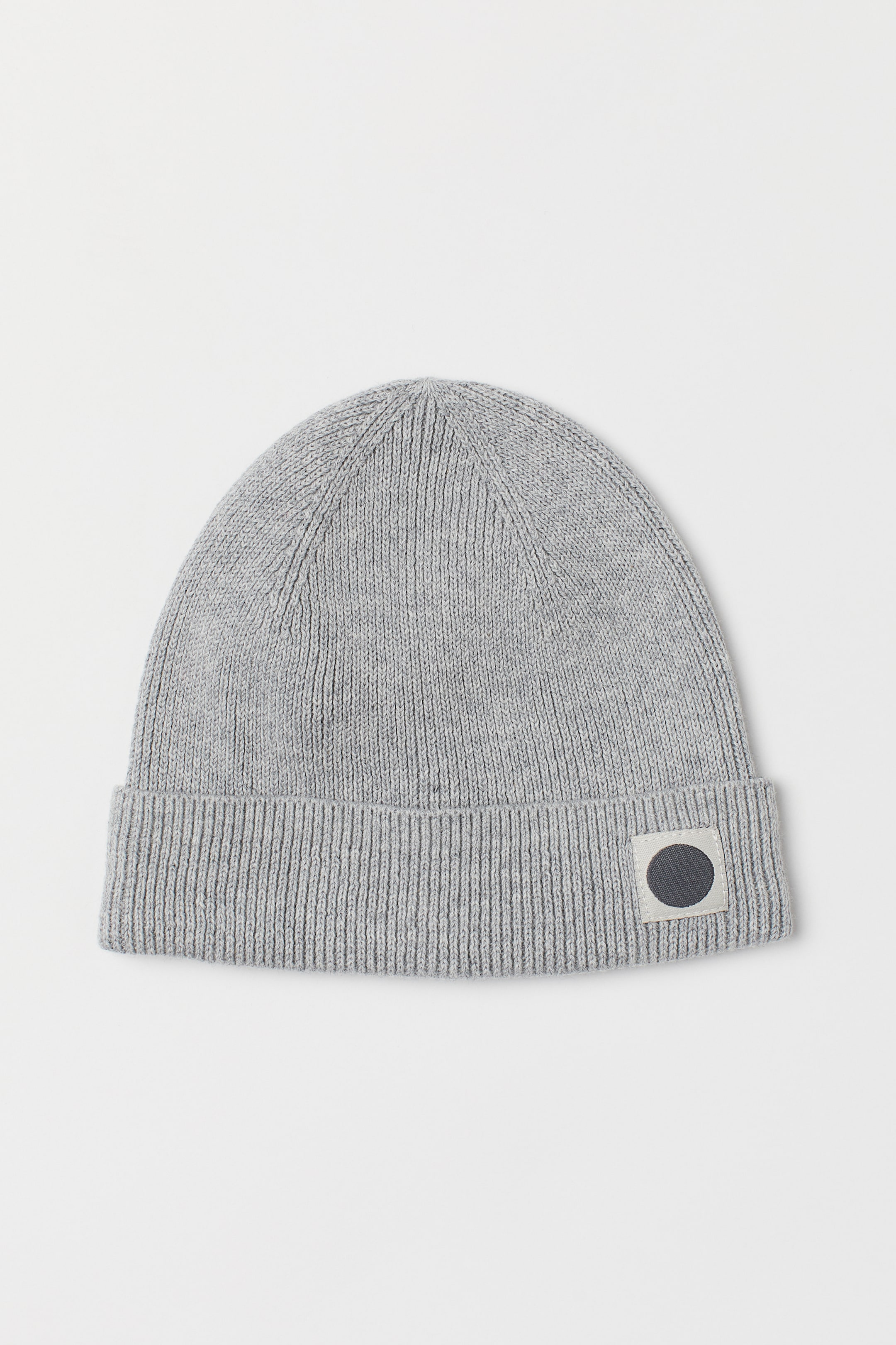 View larger image: Rib-knit hat - Light grey marl - Kids | H&M 1