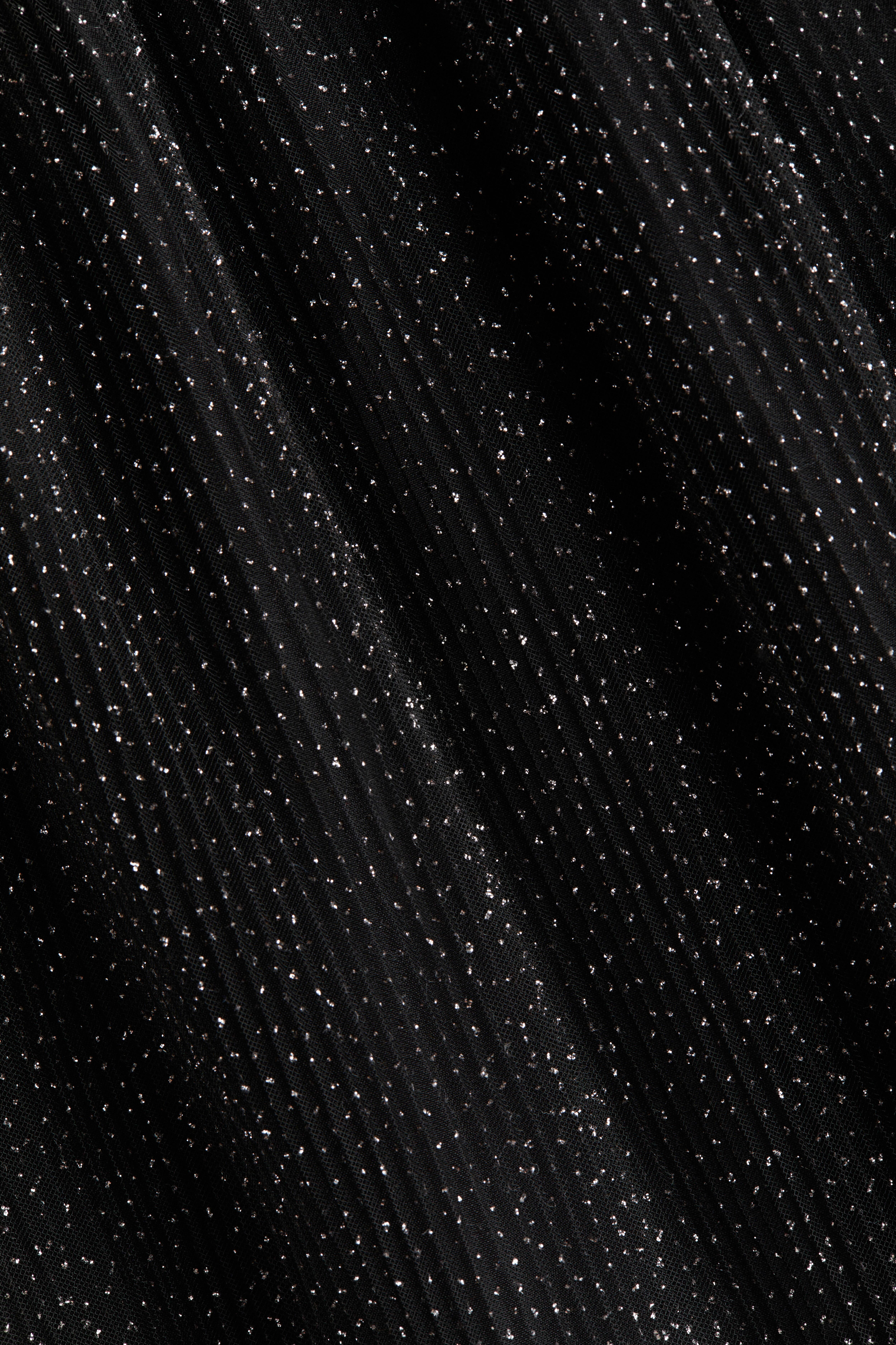 Flounced Tulle Dress