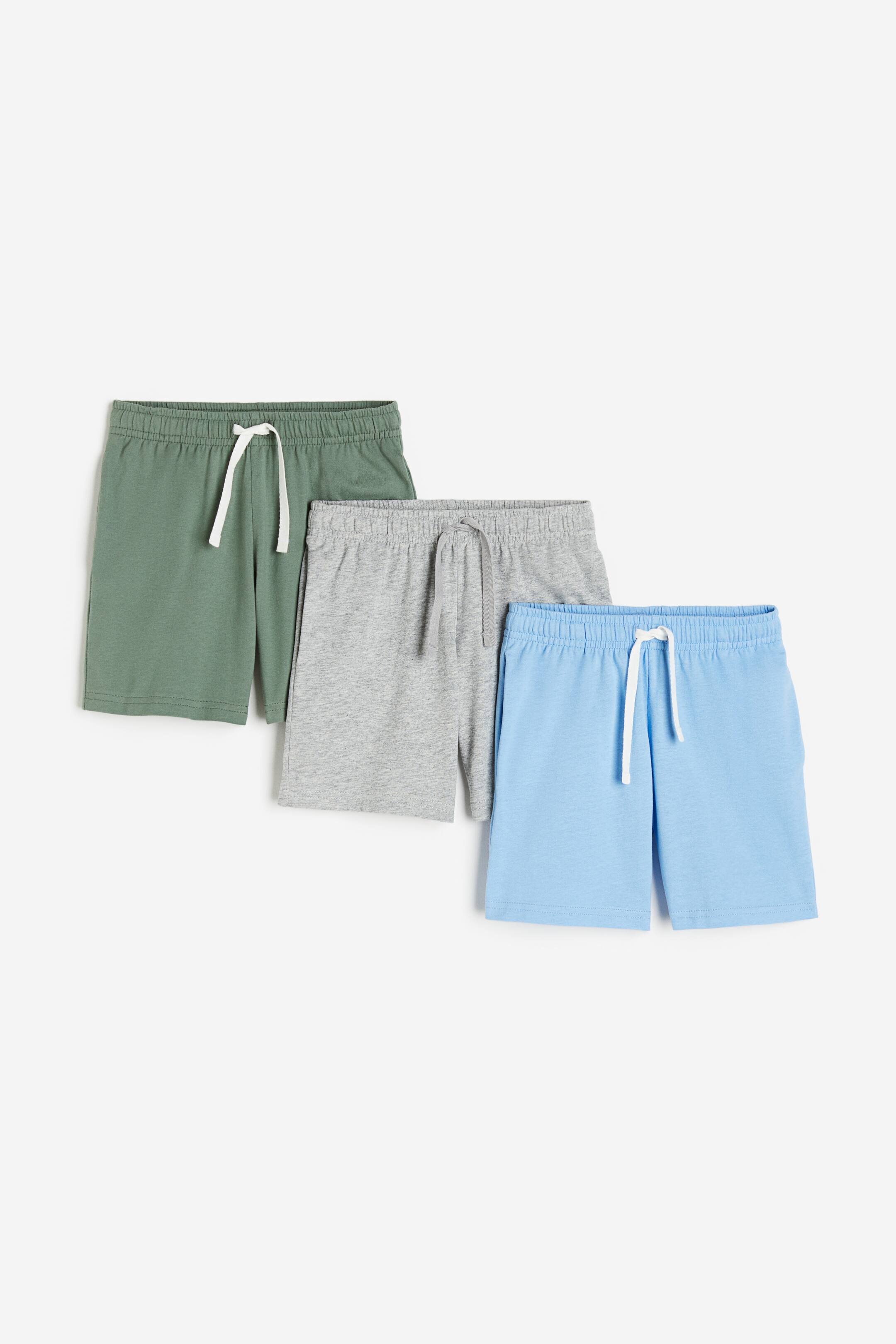 Pantalon De Jogging Garçon - Lot De 5 (Kaki, Gris, Bleu) - Taille 4 Ans - Tissu Jersey Confortable