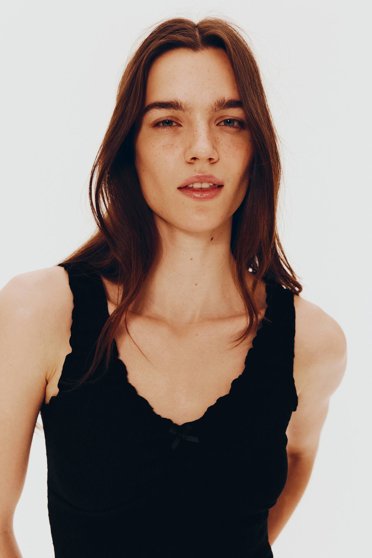 Crinkled Jersey Sleeveless Top - image 5