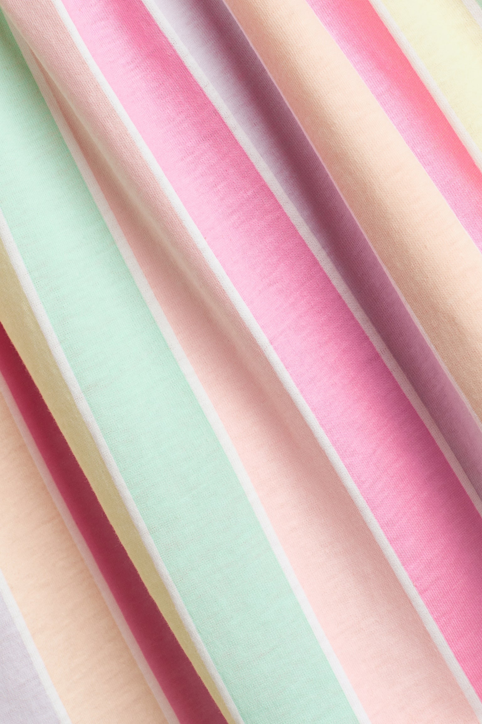 Patterned cotton dress - Multi-coloured/Striped/Cream/Butterflies/Light yellow/Lemons/Light green/Rainbows/Cream/Hearts/Light green/Cherries/Light blue/Striped/White/Watermelons/Light blue/Bows/Light pink/Strawberries/Light pink/Unicorns/White/Pink floral/Light blue/Butterflies/Light pink/Bows/Light blue/Bows - 2