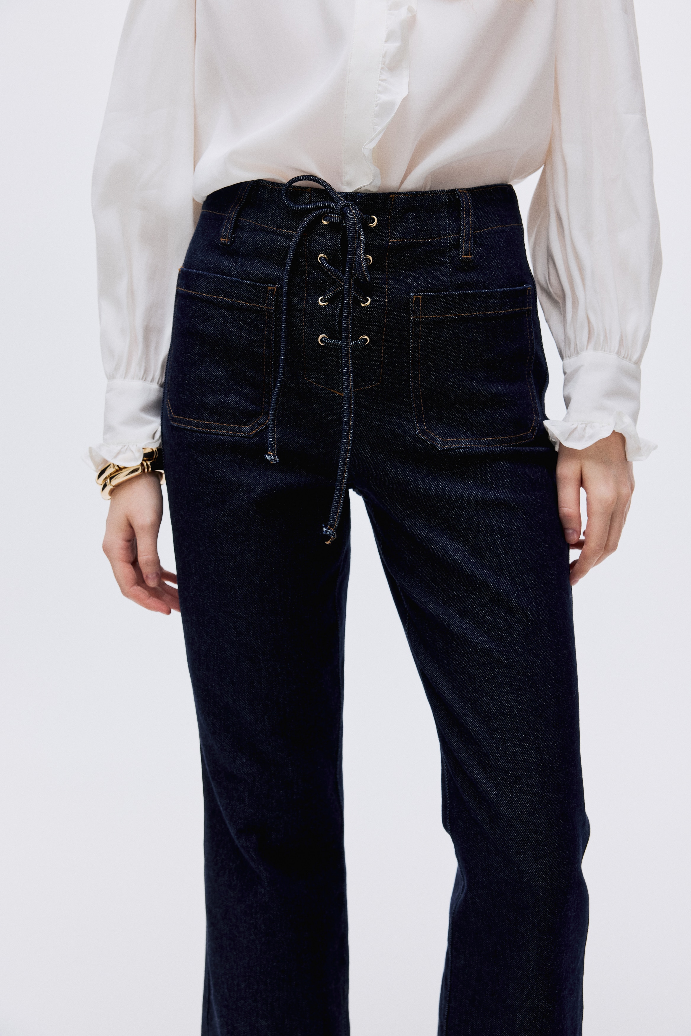 Flared High Jeans
