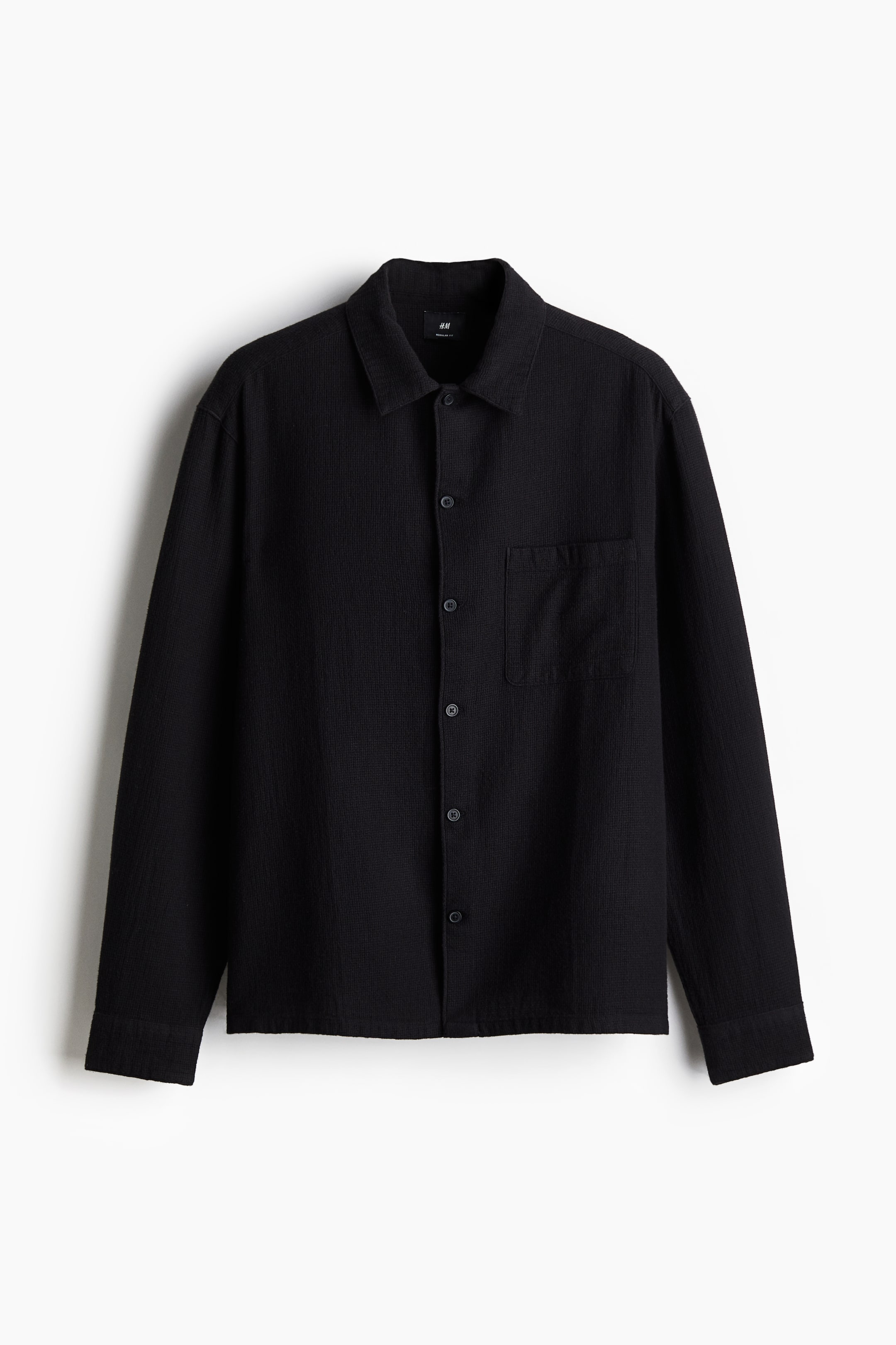 Regular Fit Textured Shirt