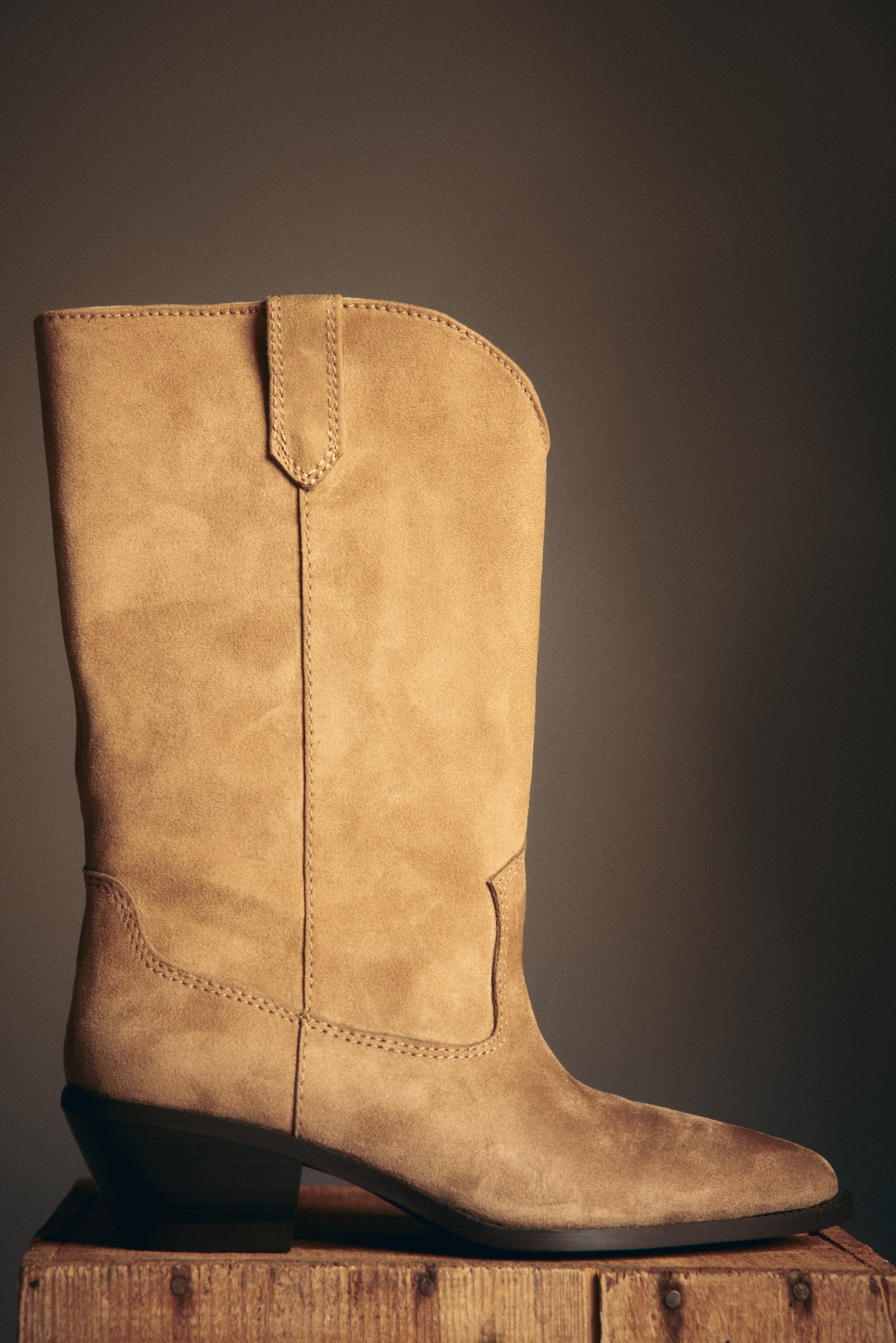 Cowboy boots - Light brown - 1