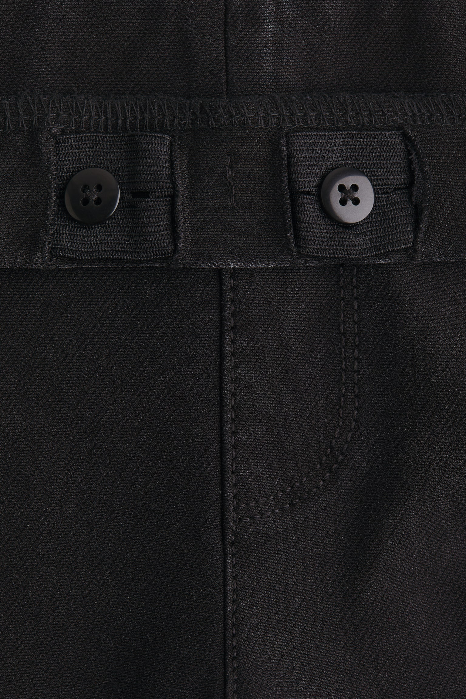 Denim-look wide-leg jeggings - Black/Denim blue/Pink - 2