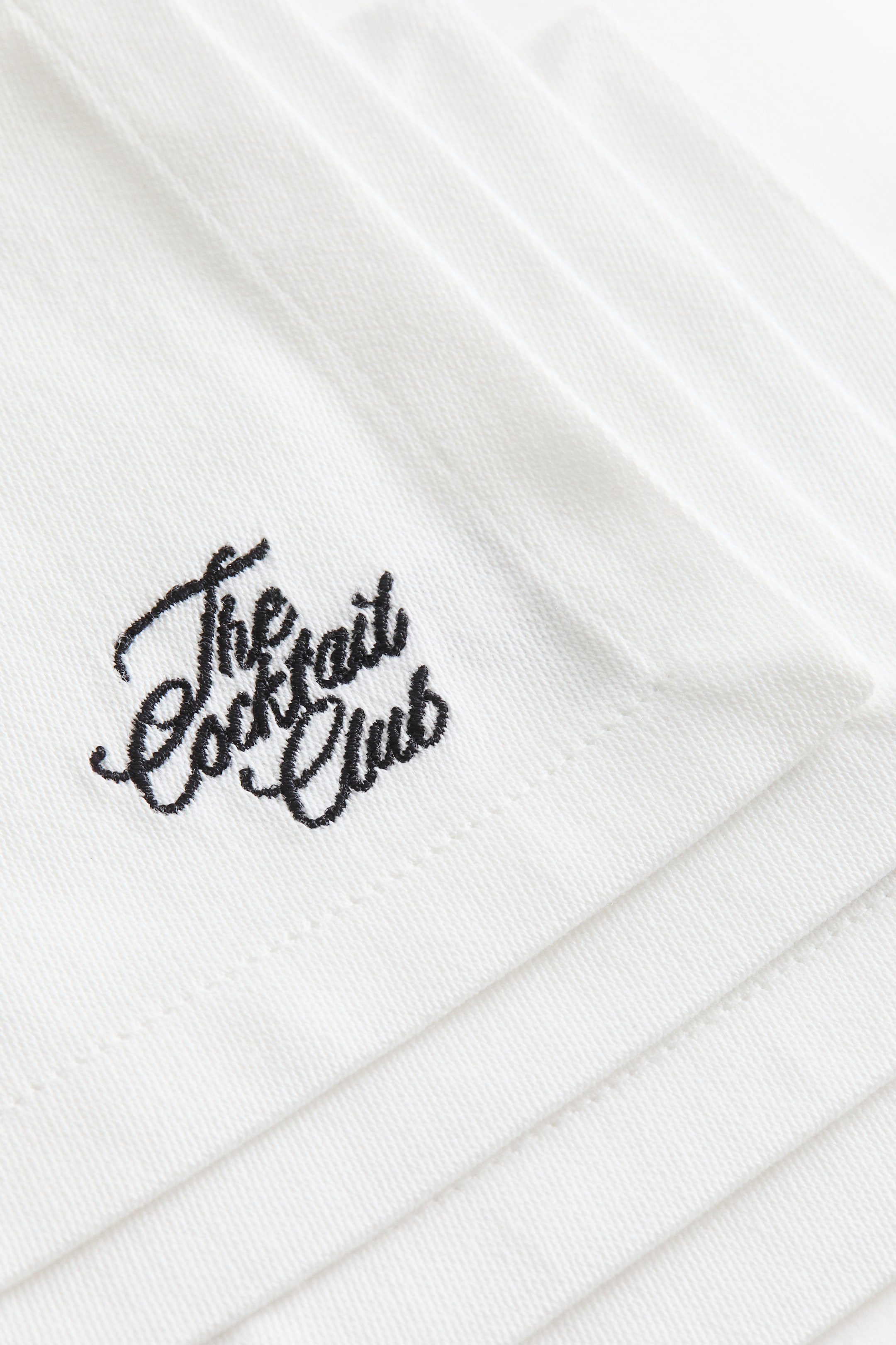 Ver imagen más grande: Pack de 4 posavasos bordados - Blanco - HOME | H&M ES 5