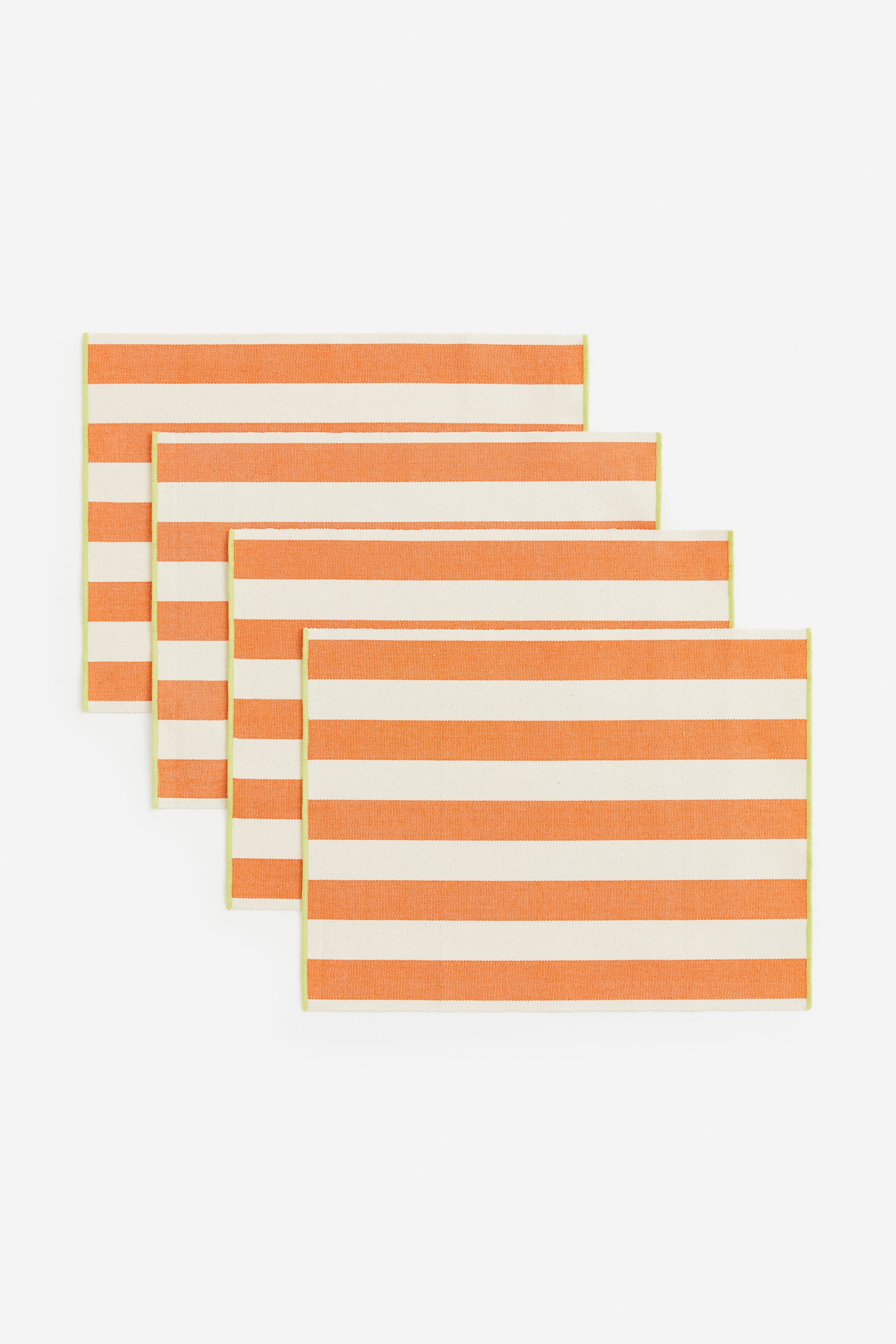 4-pack Striped Placemats