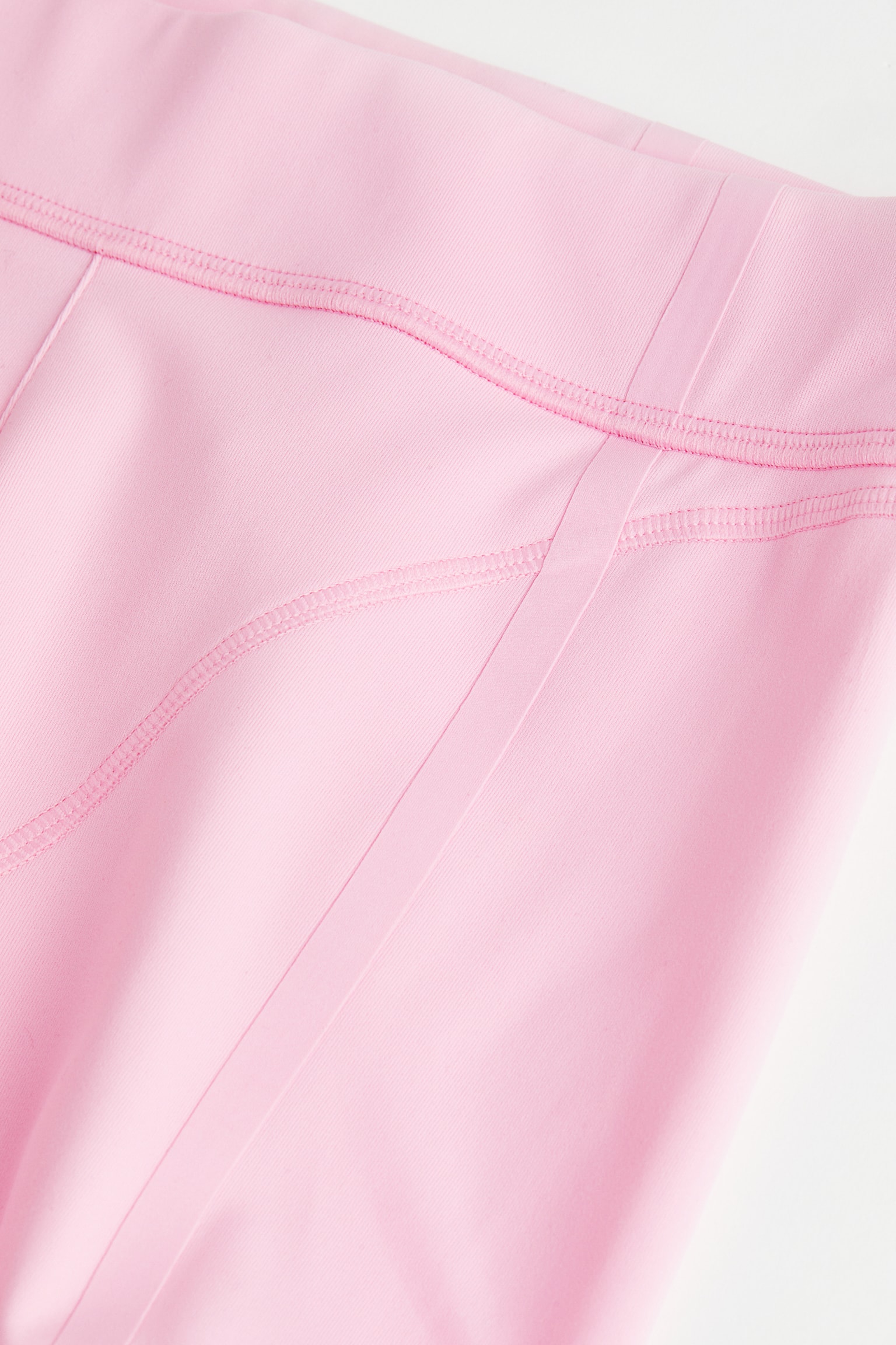 Mesh-detail leggings - Bubblegum pink - 4