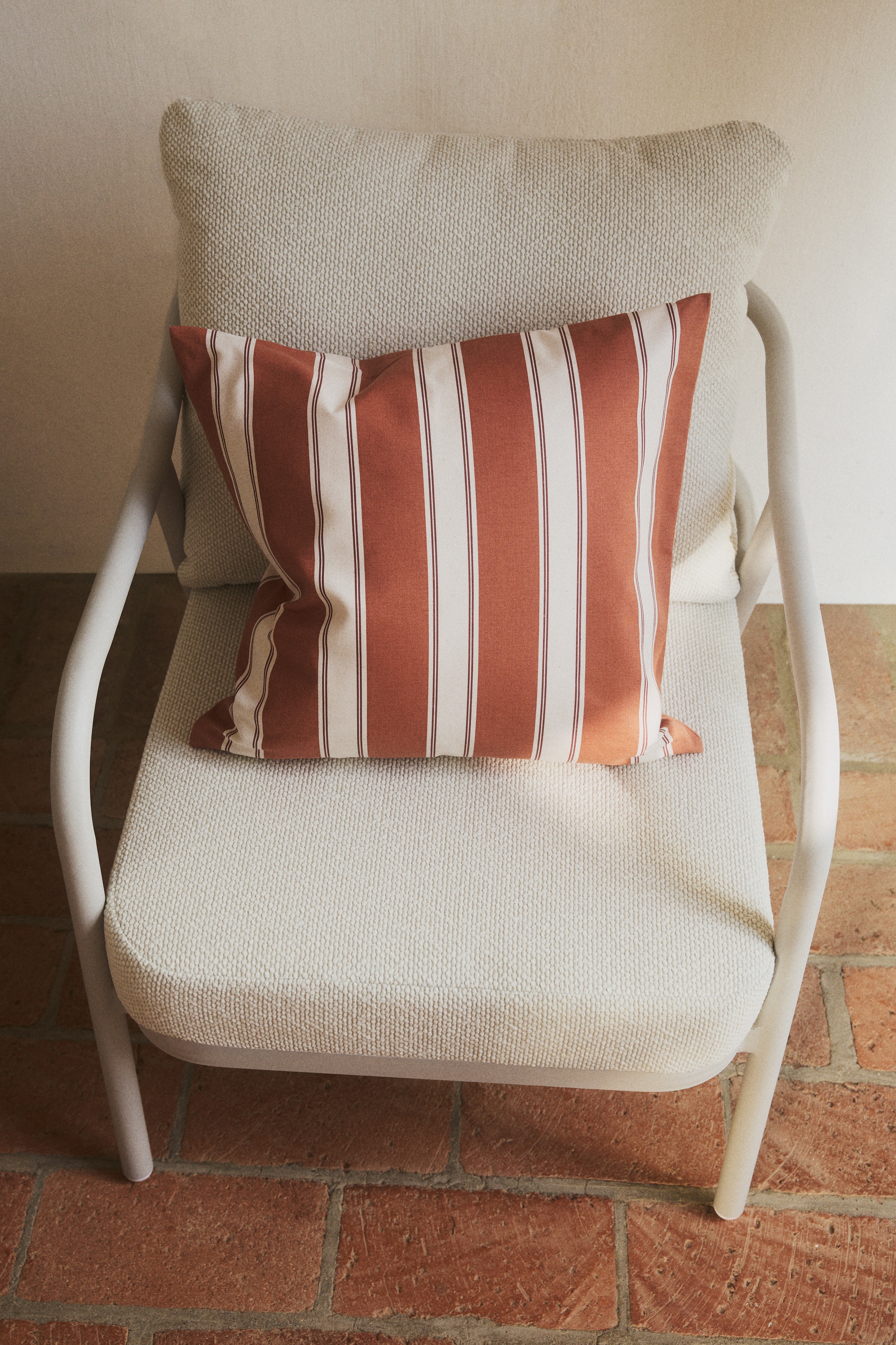 Outdoor Cushion Cover - Orange/striped/Dark green/striped/Beige/striped/Dark gray/striped/Blue/Orange/striped/Yellow/striped/Yellow/striped/Beige/striped/Dark green/striped