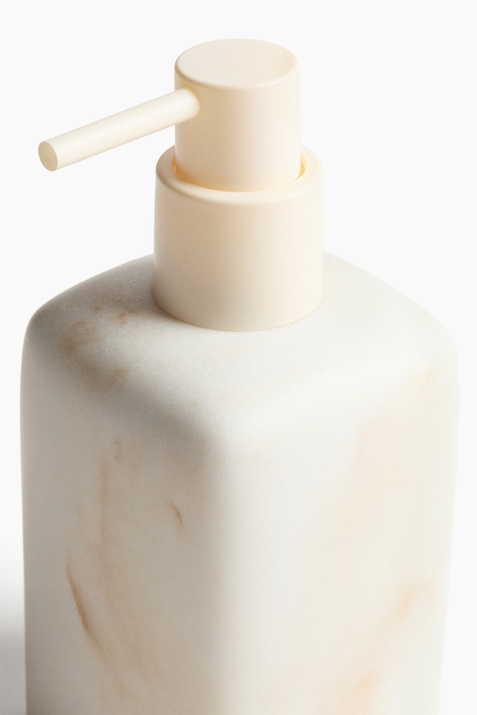 דיספנסר לסבון נוזלי - בז' בהיר/ורוד בהיר - 3