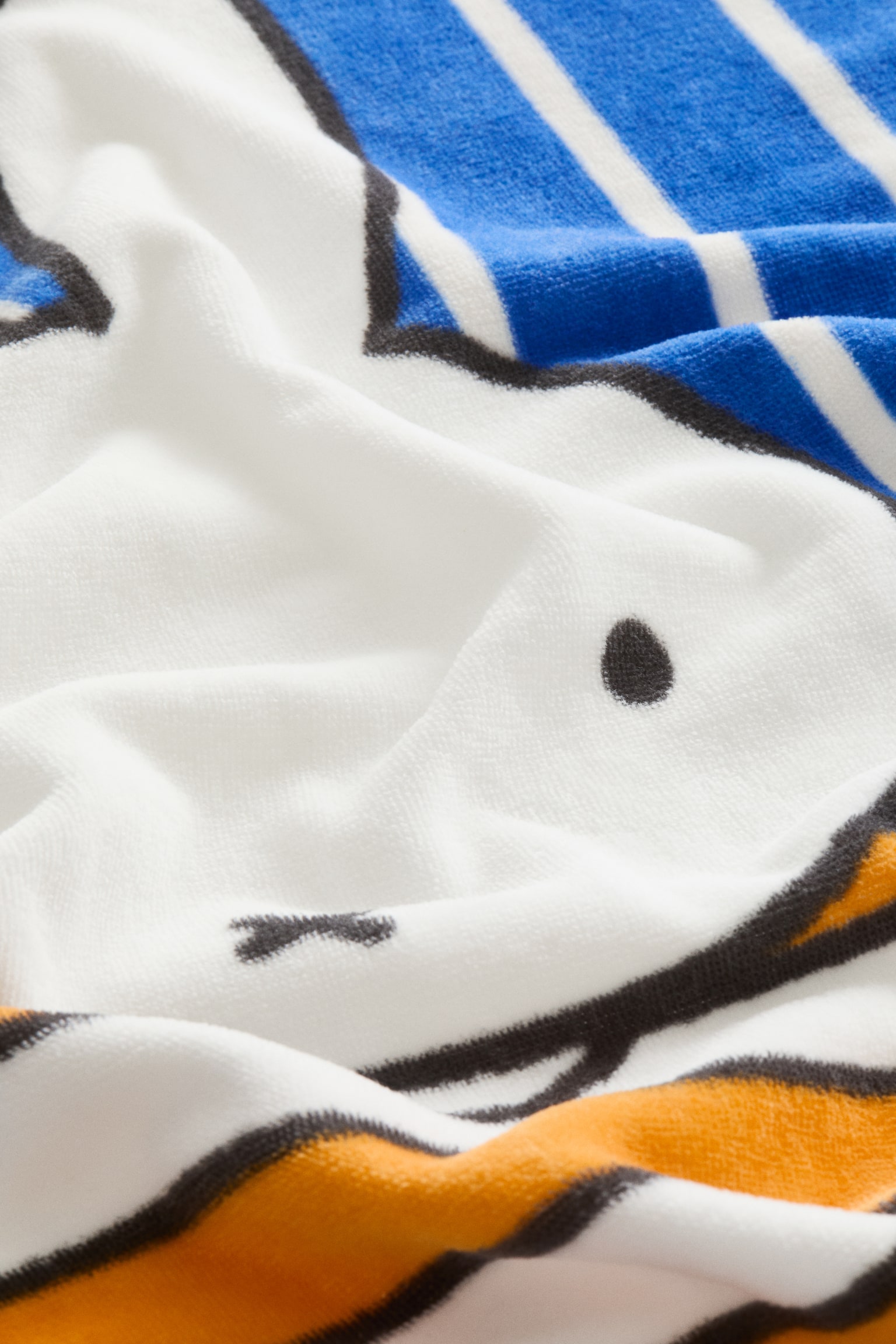 Print-motif terry bath towel - 3