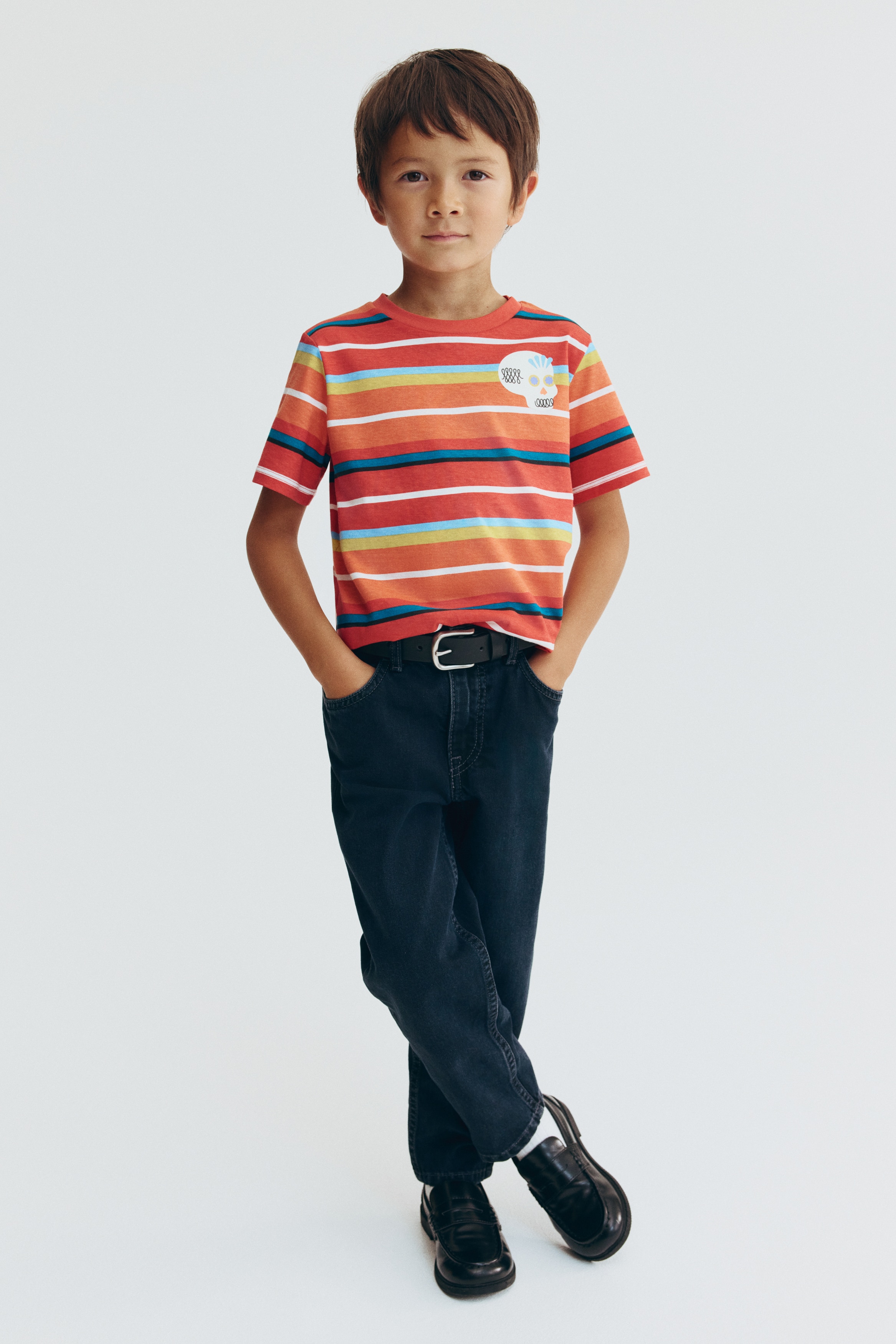 Cotton T-Shirt with Printed Motif by H&M