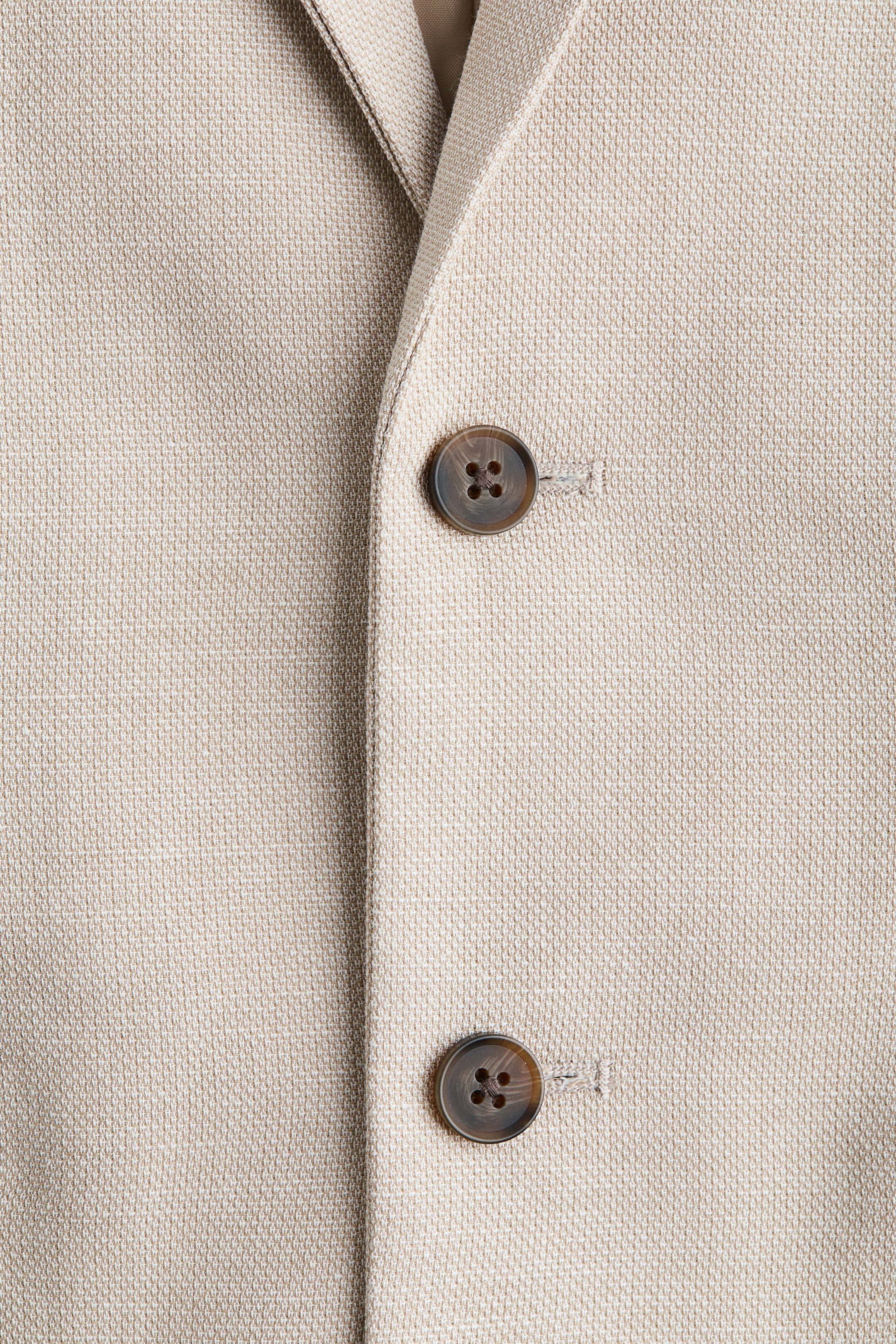 Linen-Blend Jacket