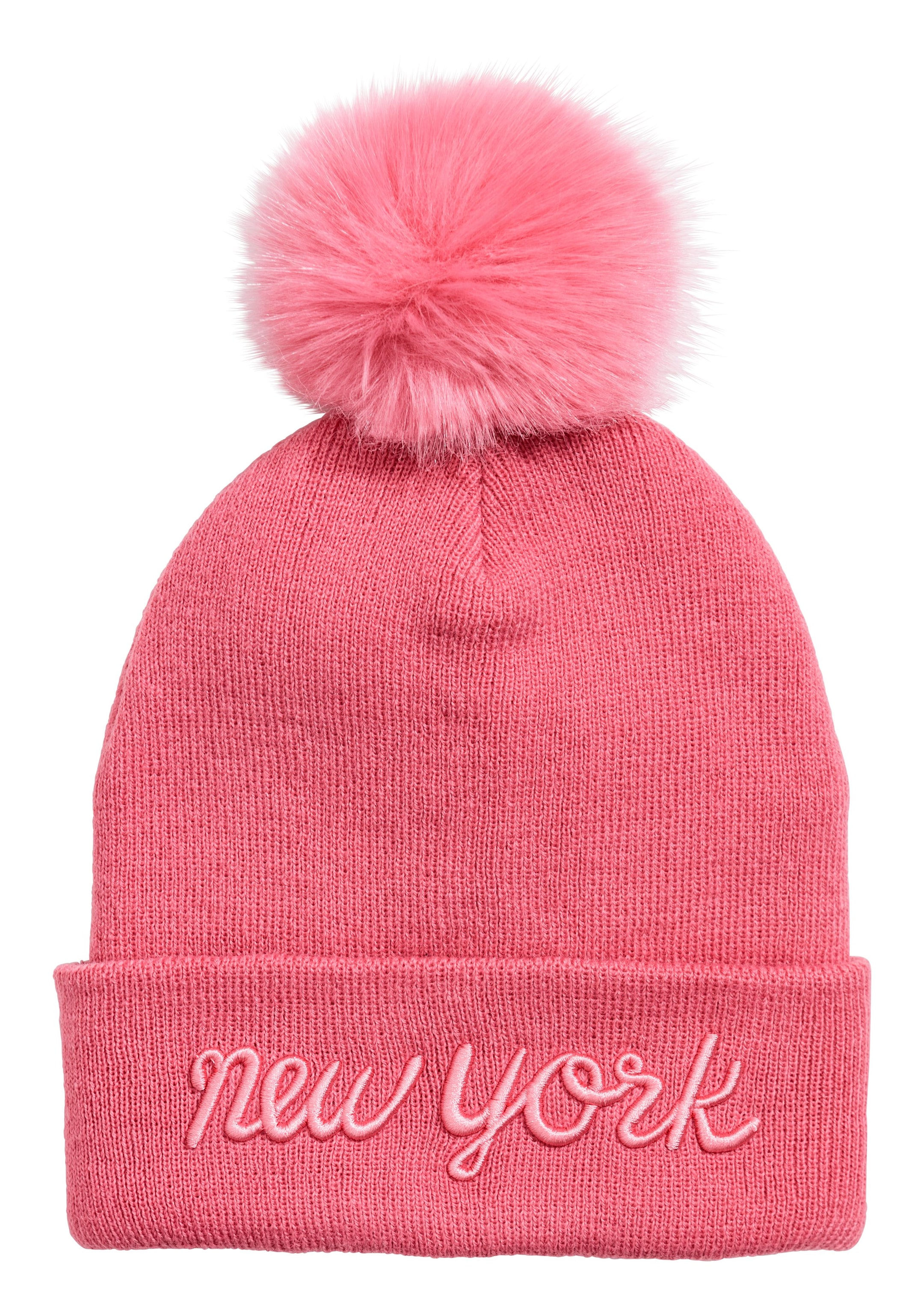 View larger image: Fine-knit hat - Pink - Kids | H&M GB 1