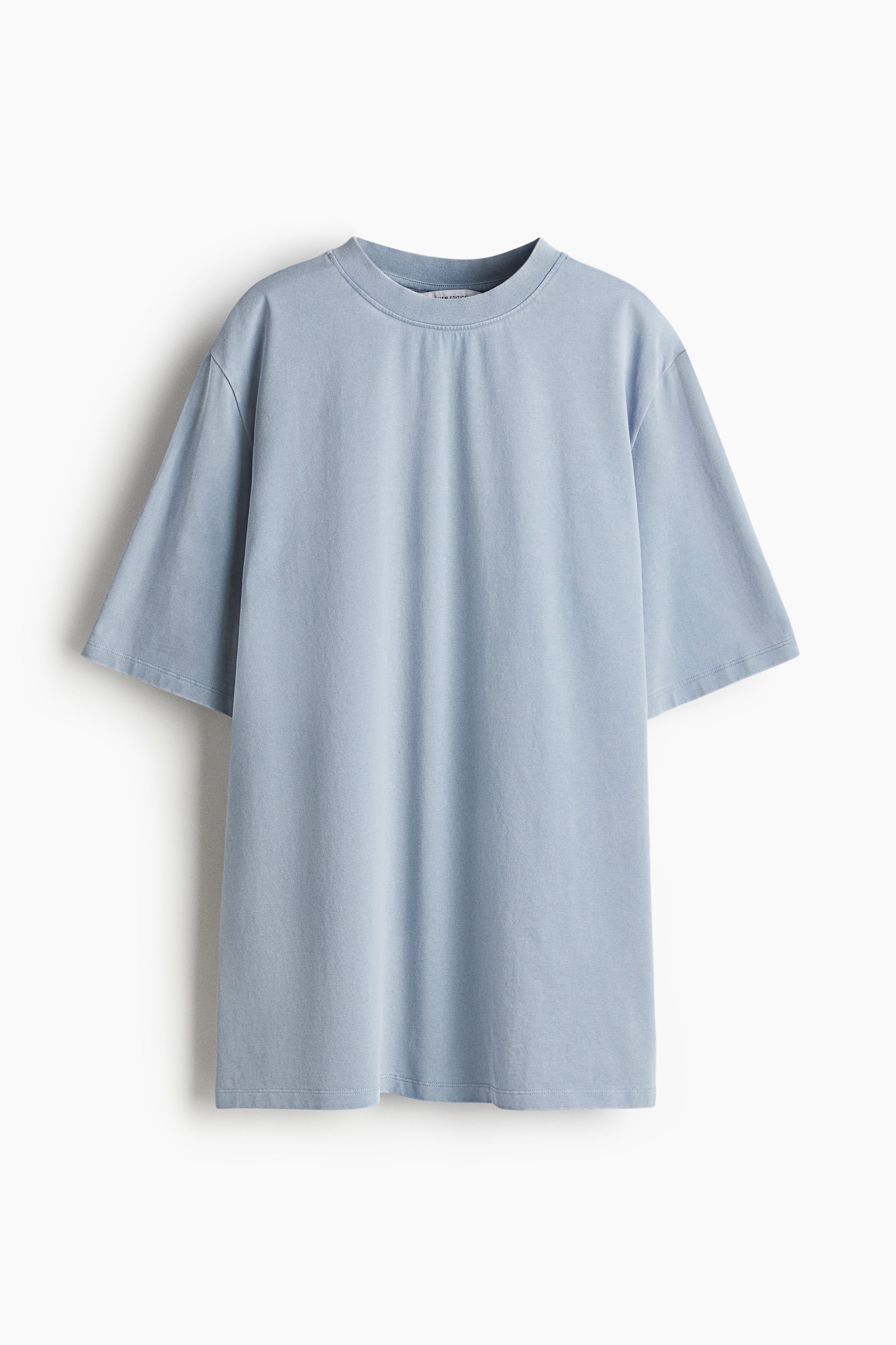 T-shirt délavé - Bleu ancien clair