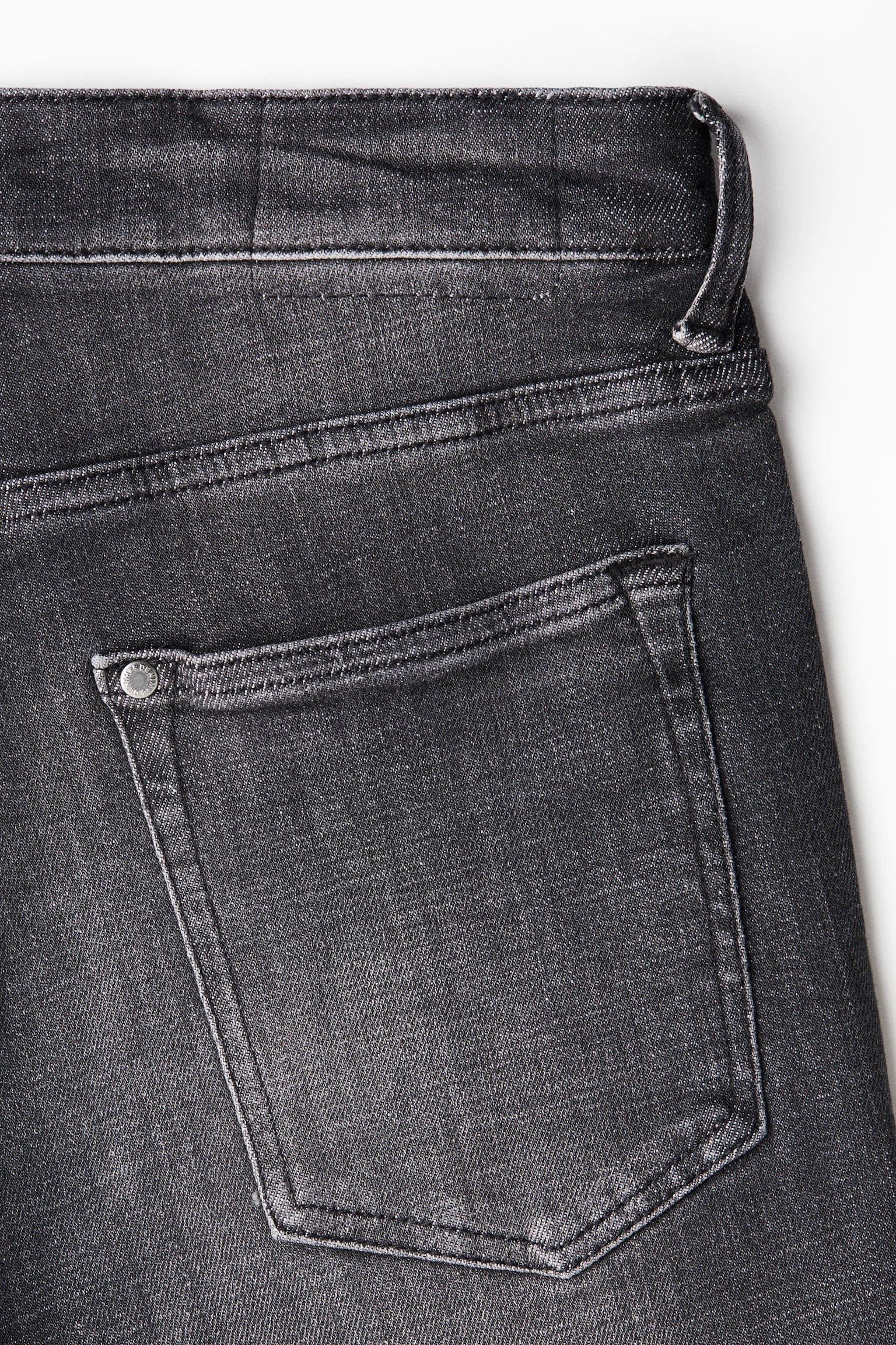 Мужские джинсы H&M Slim, цвет: Джинсовый серый — фото 2