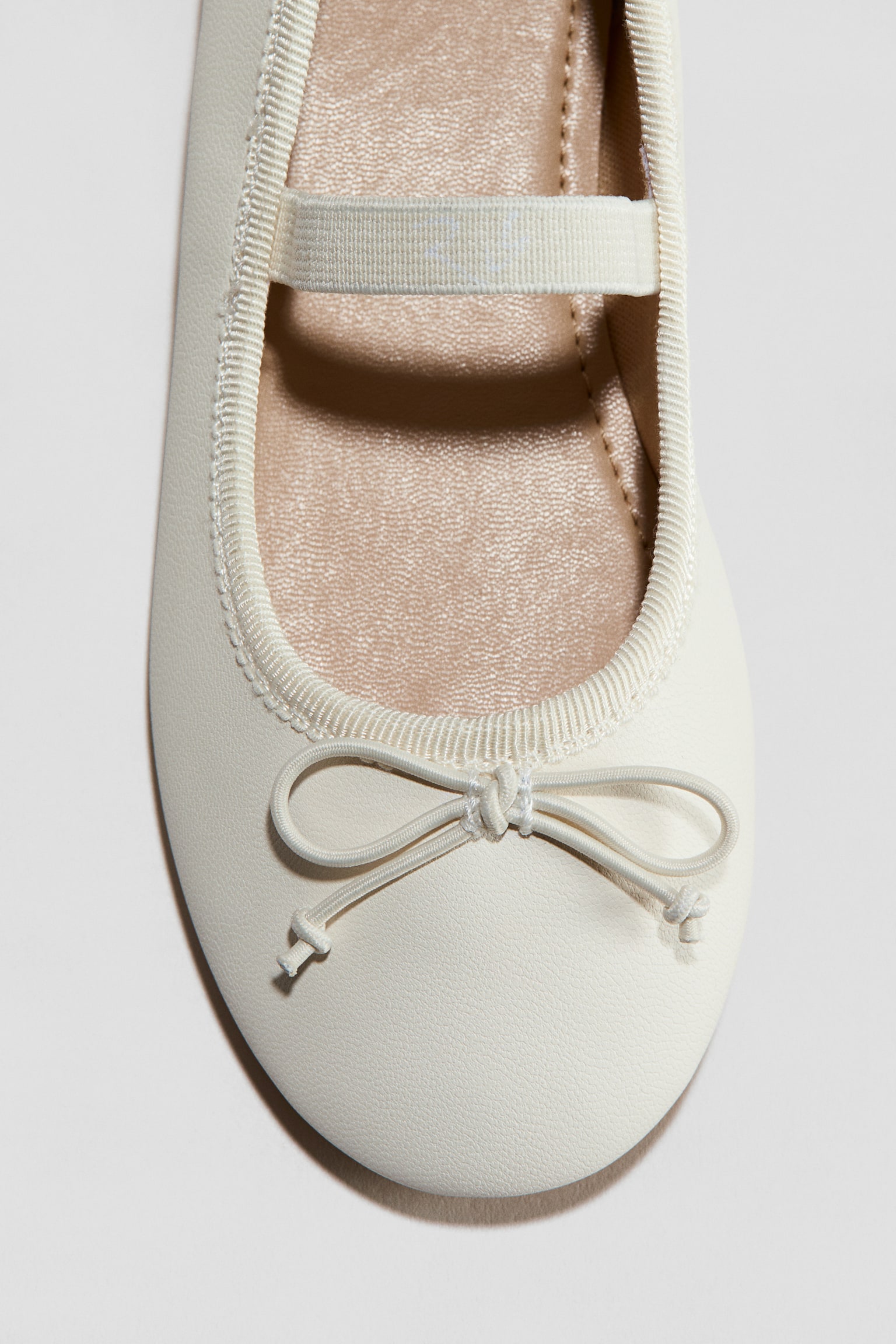Ballet pumps - Cream/Black/Powder pink/Gold-coloured - 2