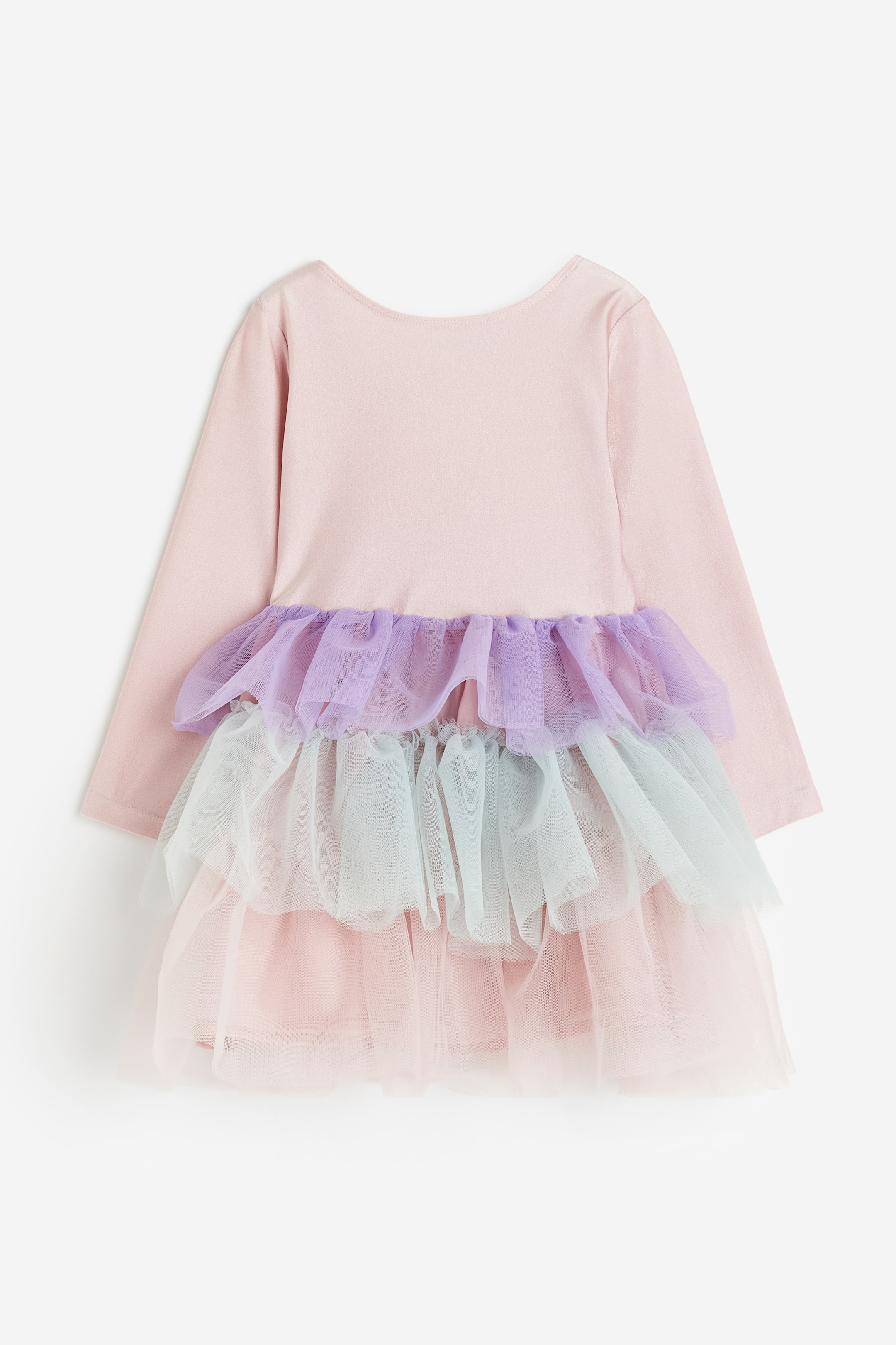 Dress with Tulle Skirt