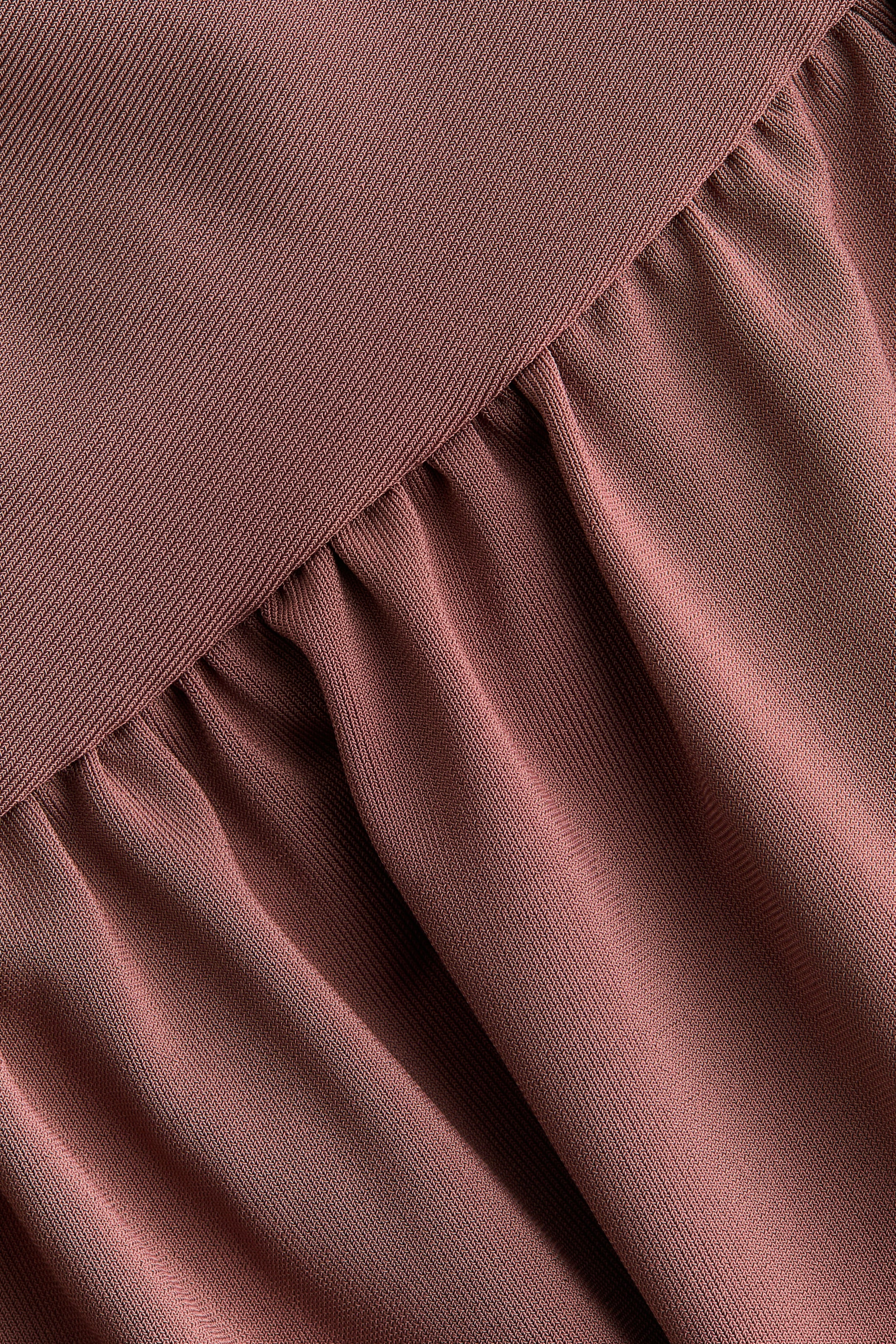 Draped Jersey Dress