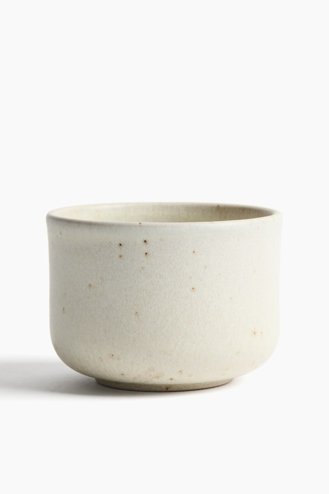 Stoneware Matcha Mug - Light beige - 1