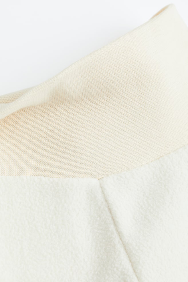 2-piece fleece set - Natural white/Light pink - 4